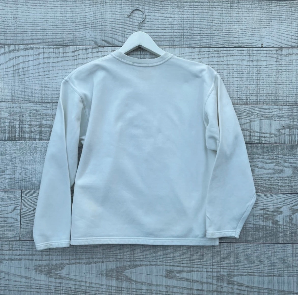 Sweat-shirt blanc avec Donald Duck