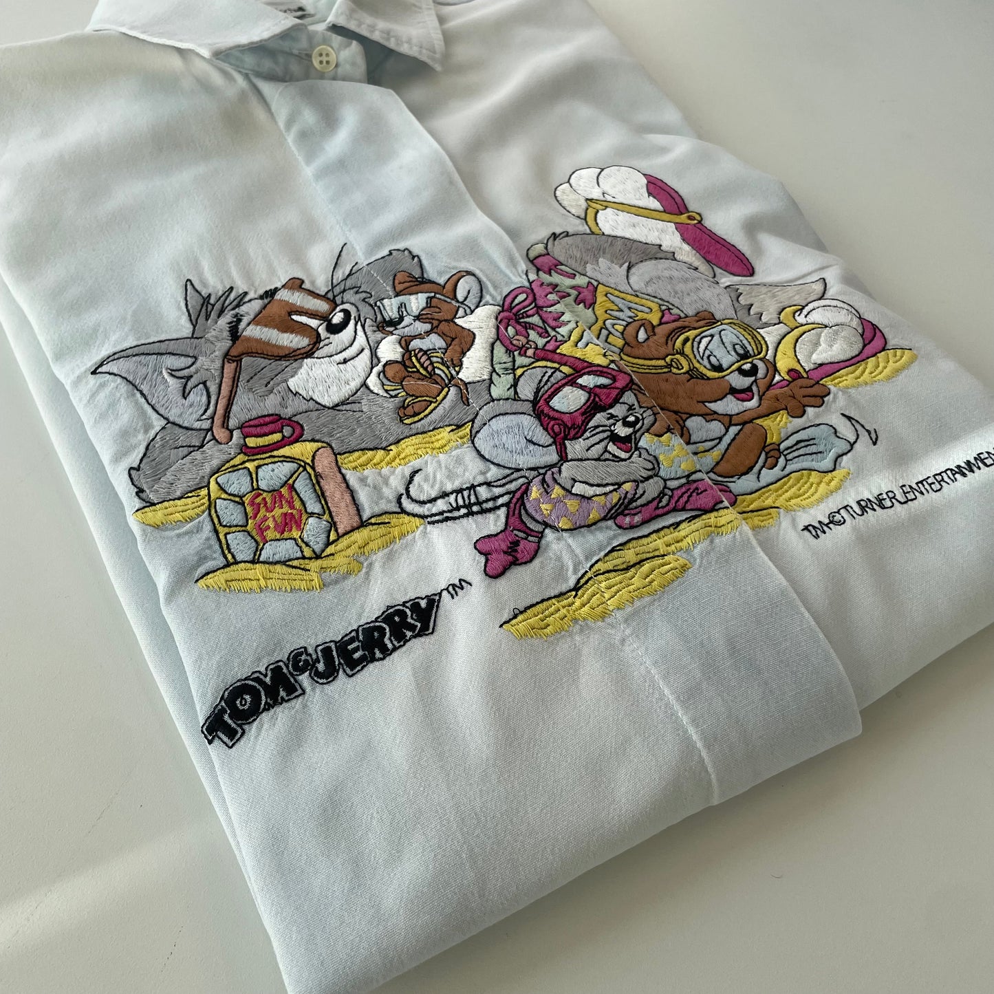 Tom &Jerry denim light blu