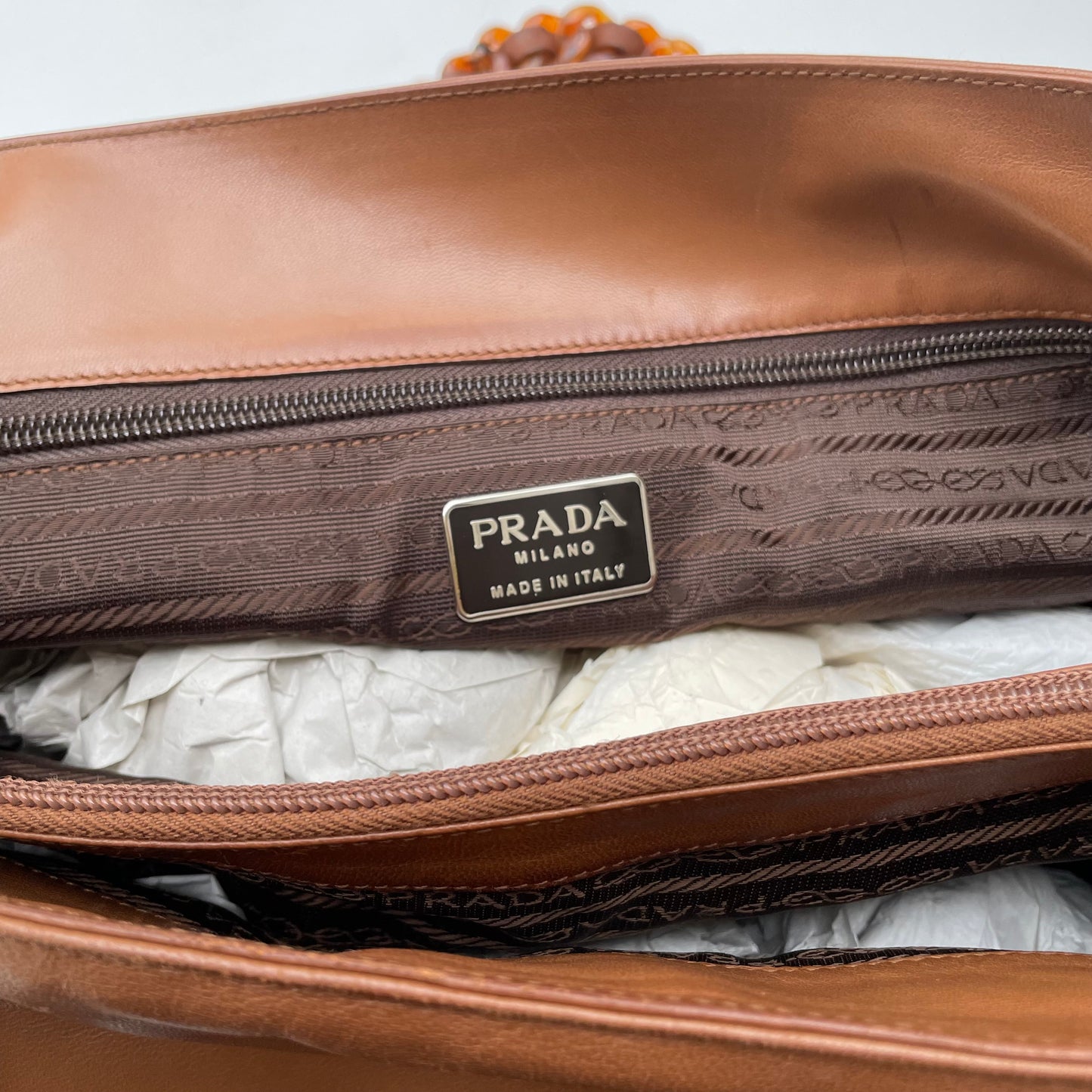 Prada bag in nappa e bachelite