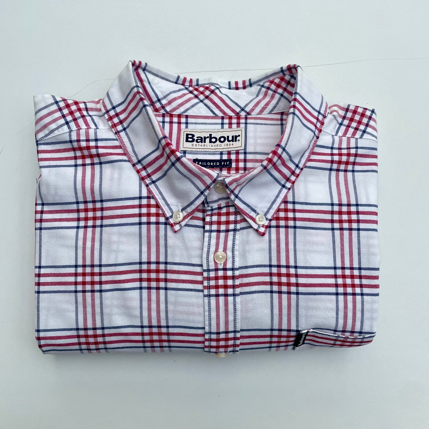 Barbour white shirt