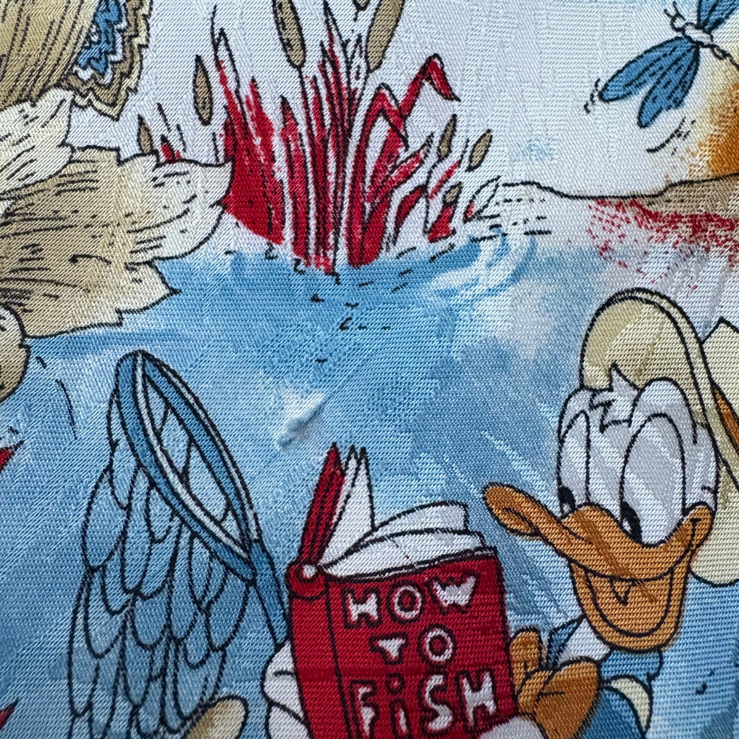 Paperino fisherman tie