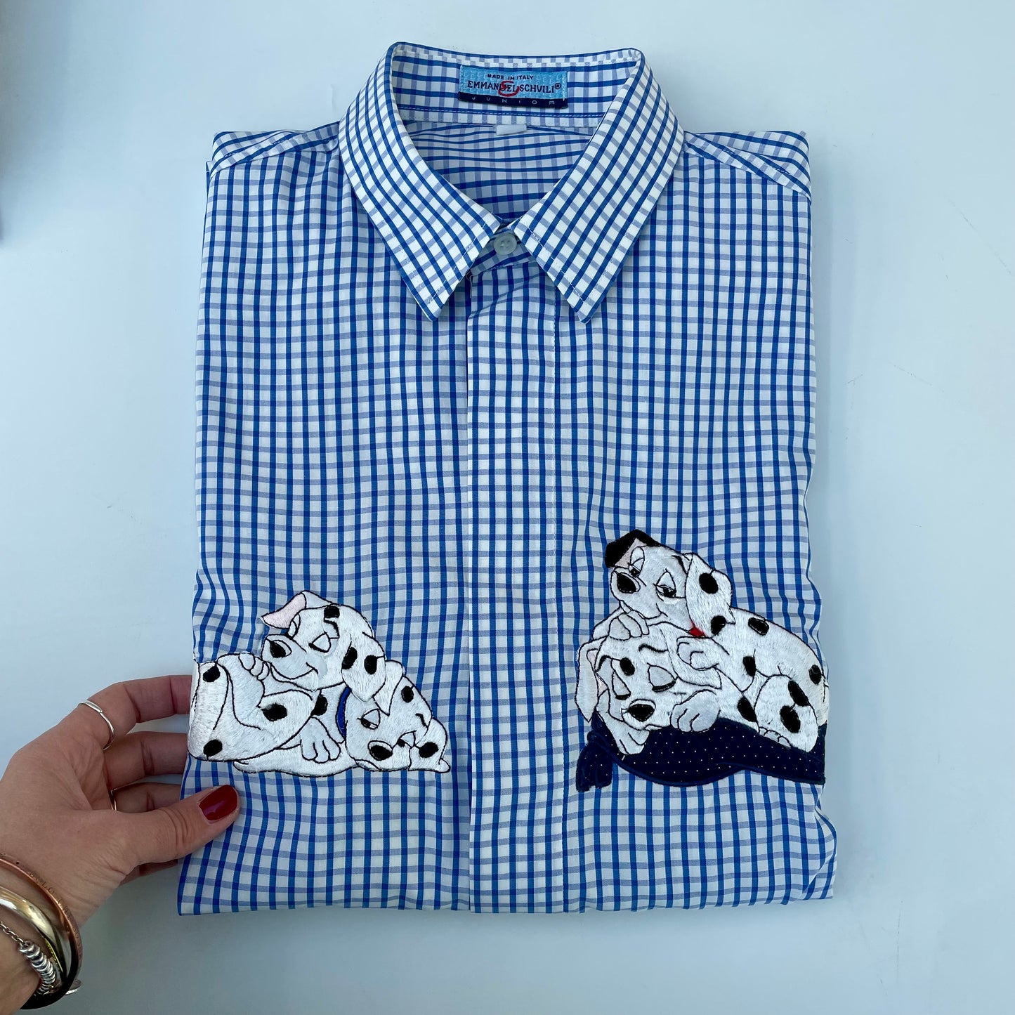 Dalmata shirt a quadri