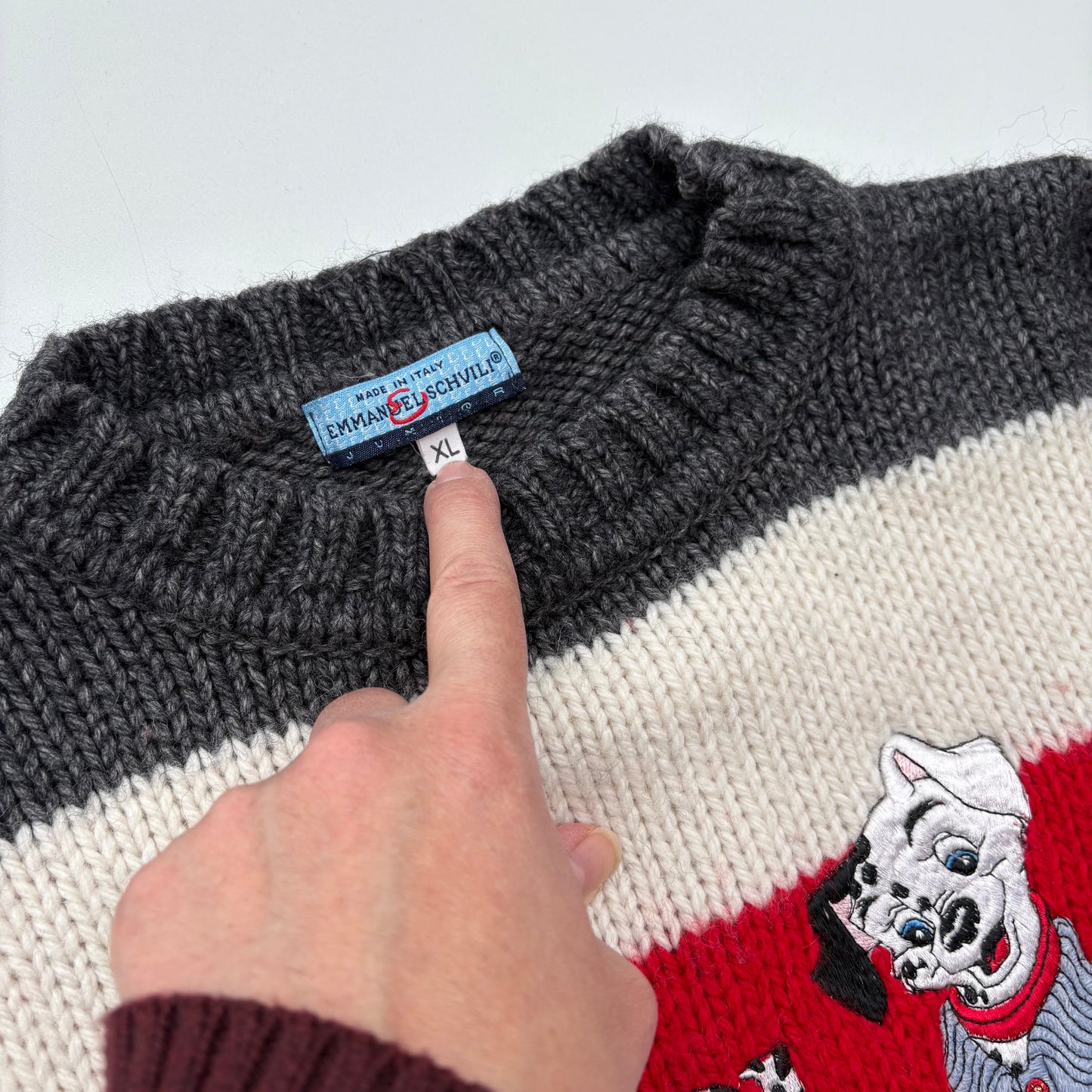 101 striped pullover