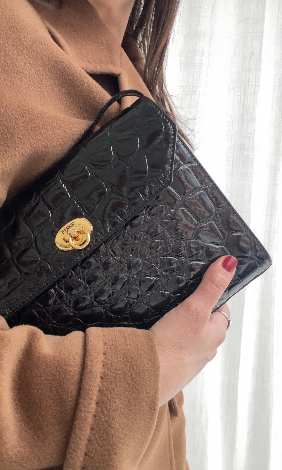 Ferre croco bag