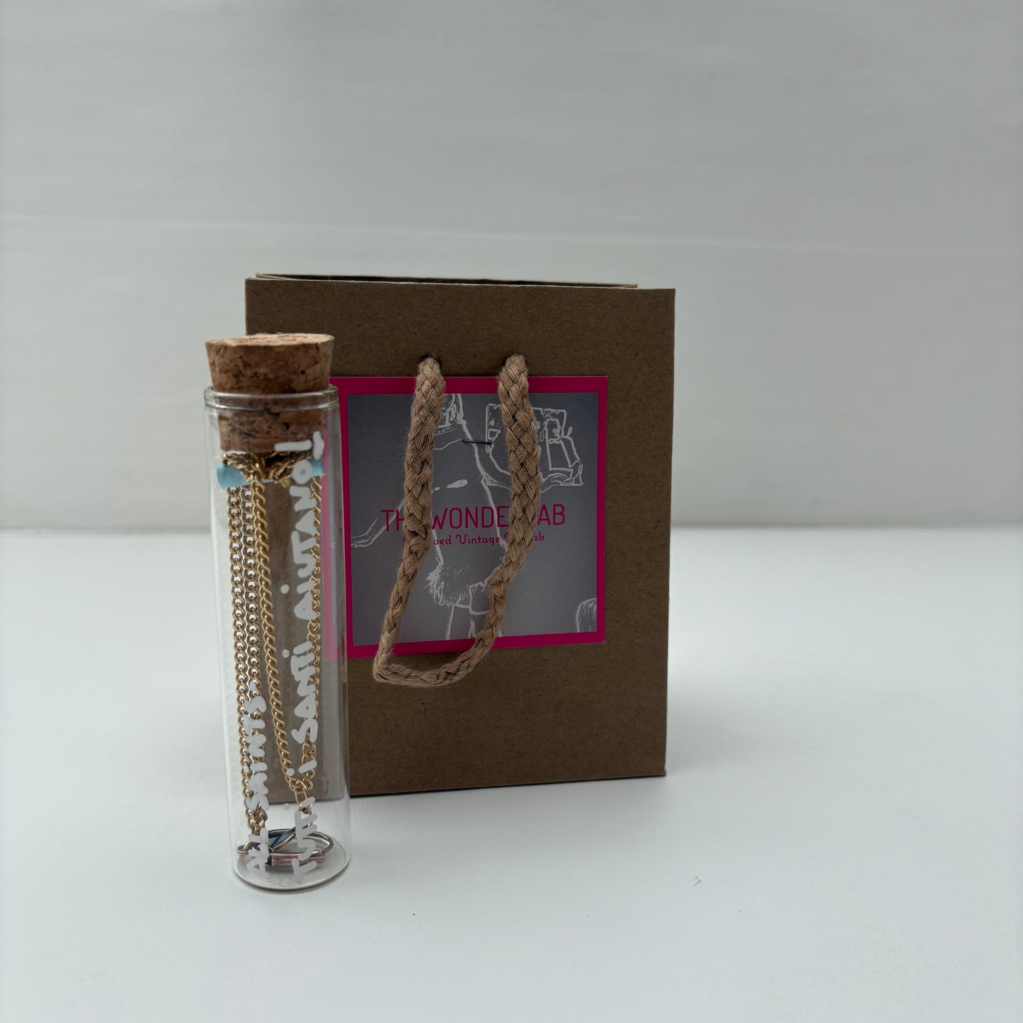 Collanina madonnina double