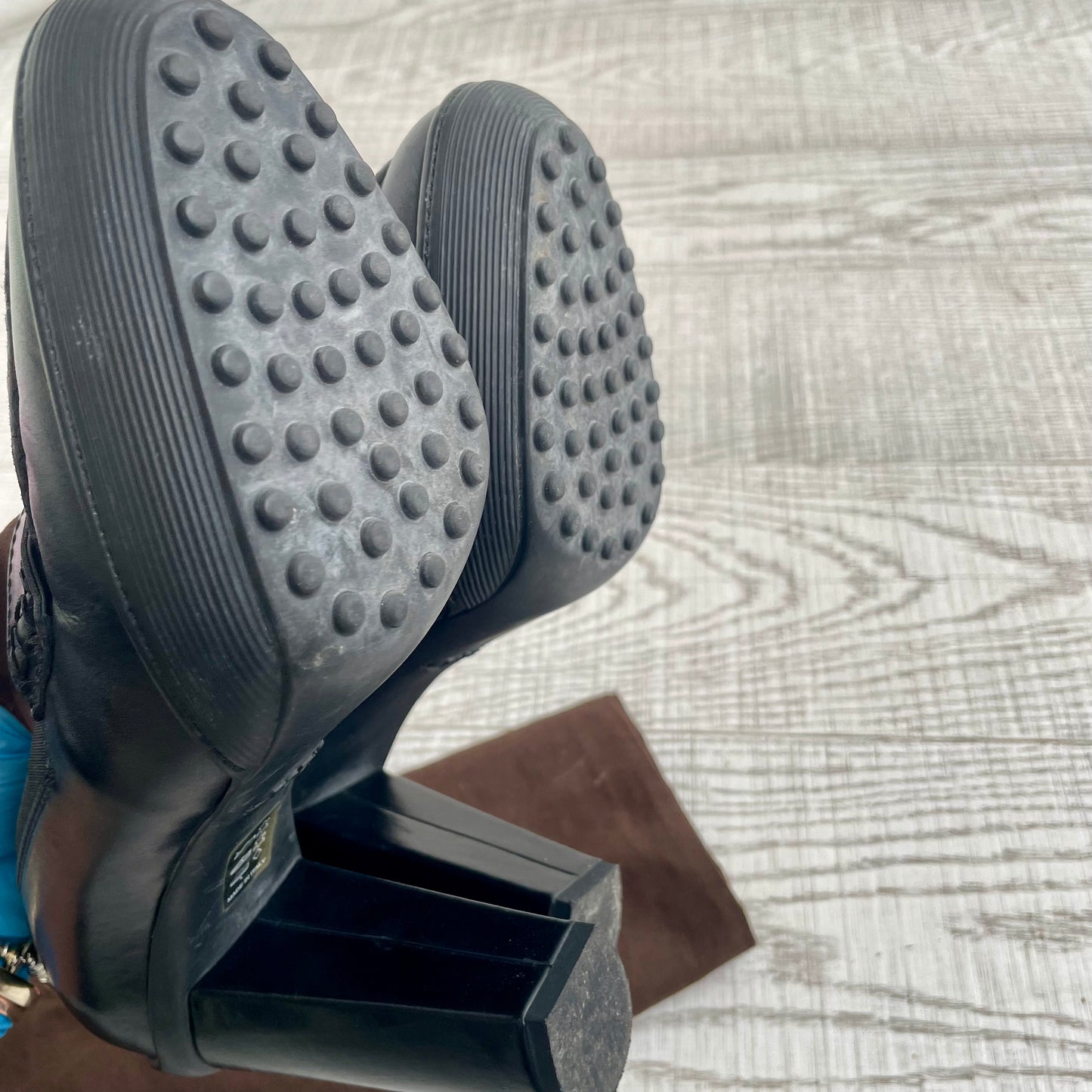 Mocassin à talon Tod's