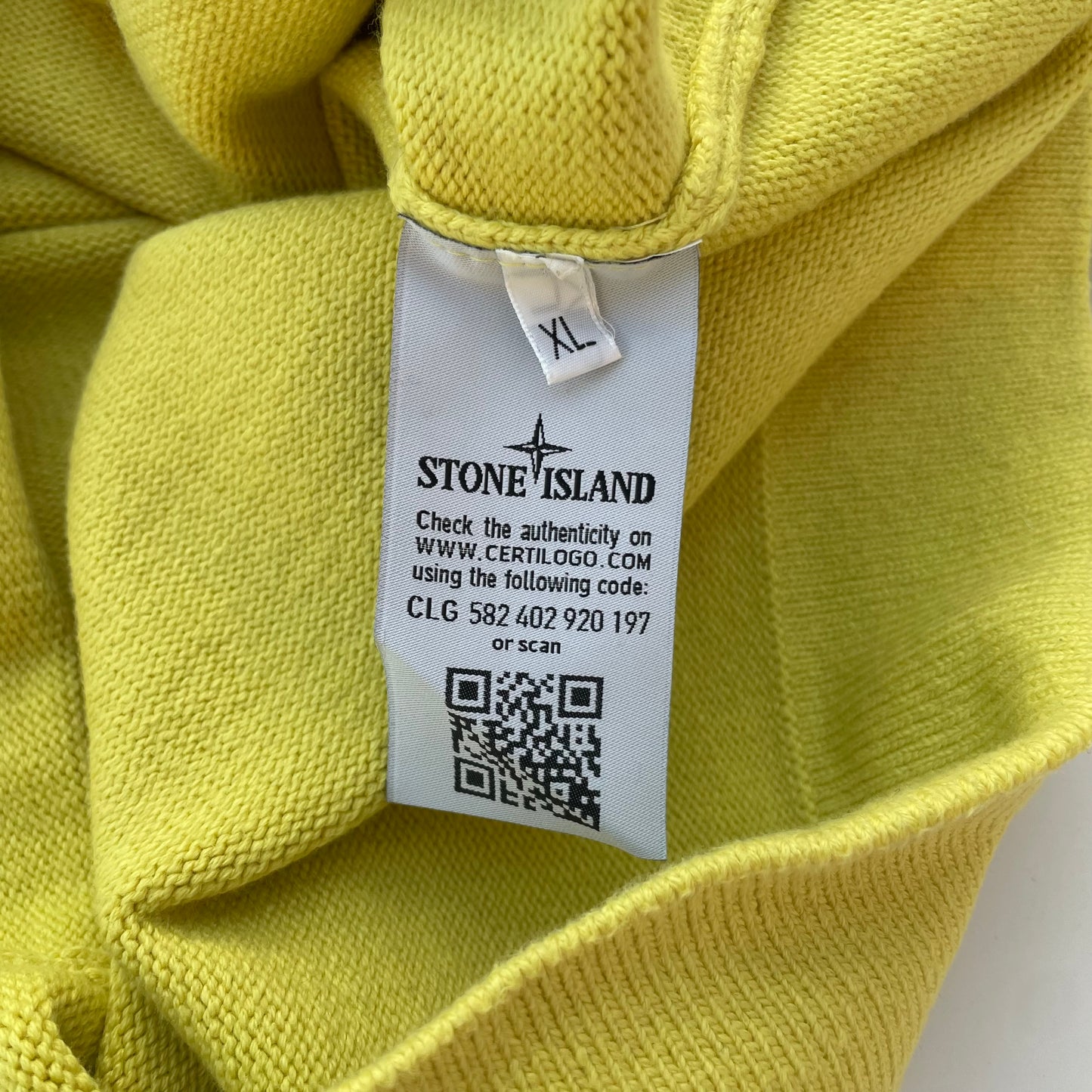 Stone Island lemon pull