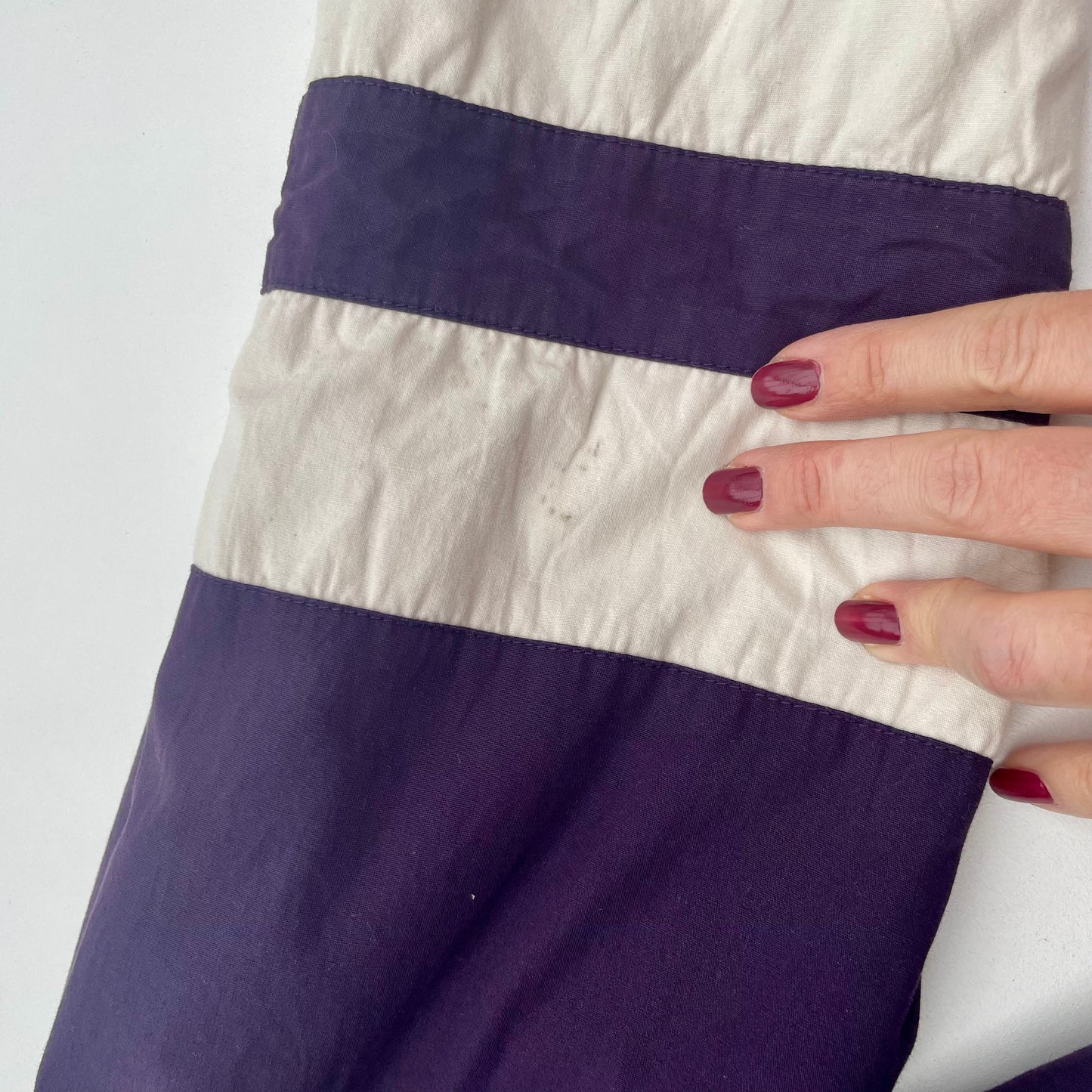 Stone Island reversible denim