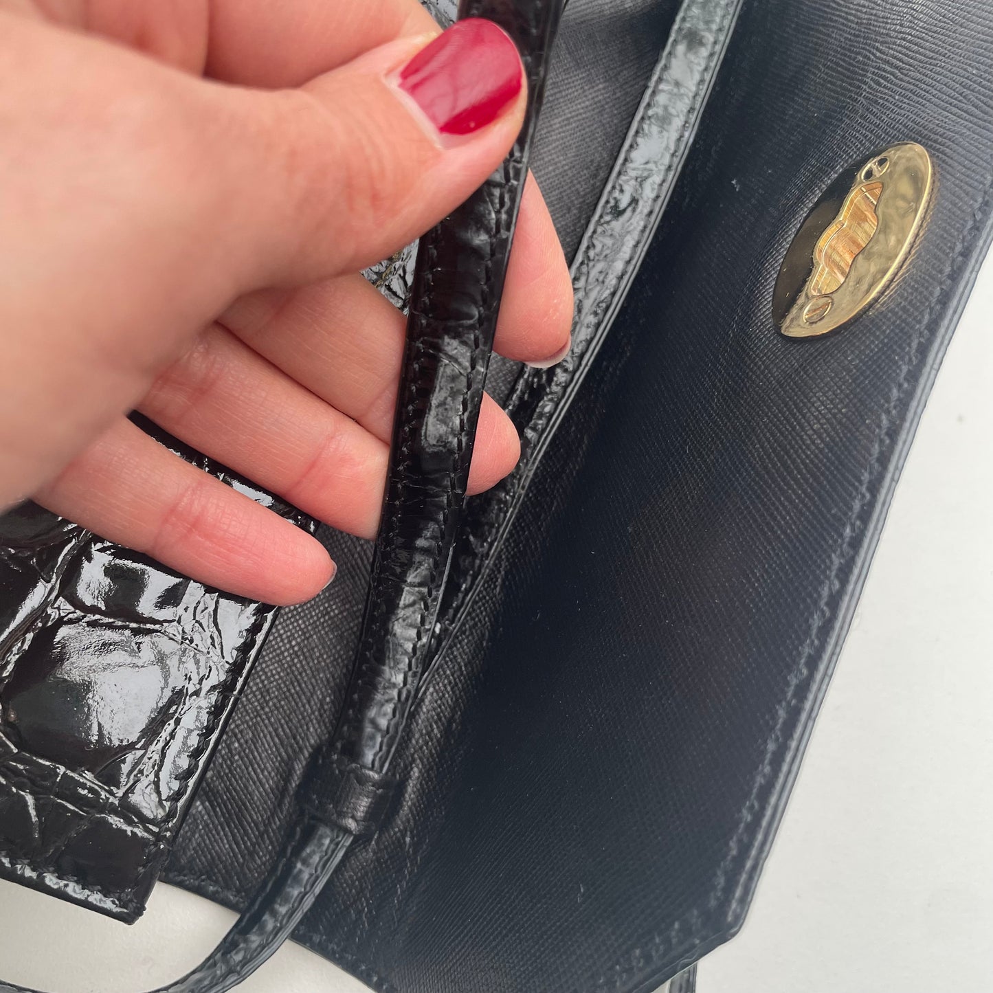 Ferre croco bag