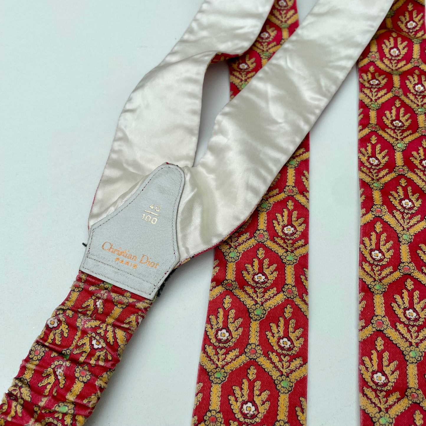 Christian Dior suspenders