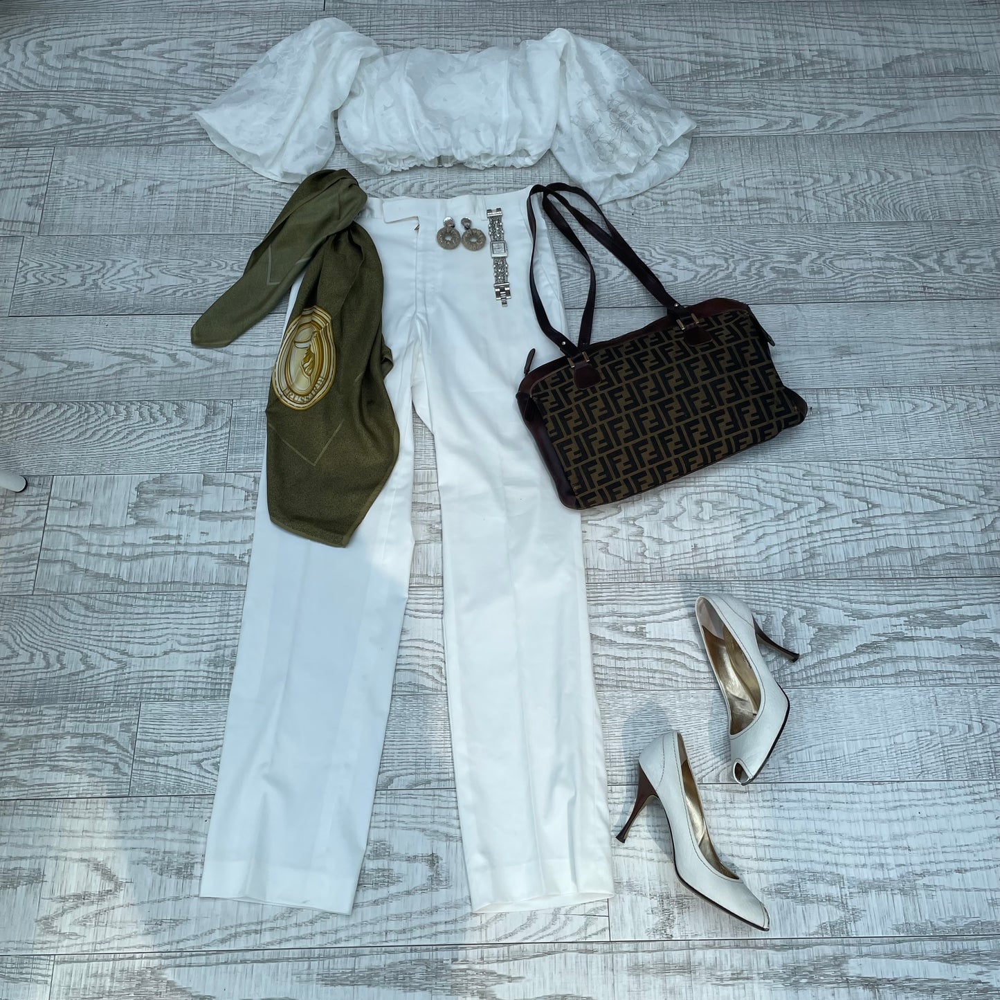 YSL pantaloni dritti