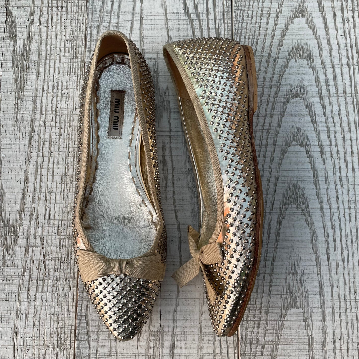 Miu Miu ballerinas