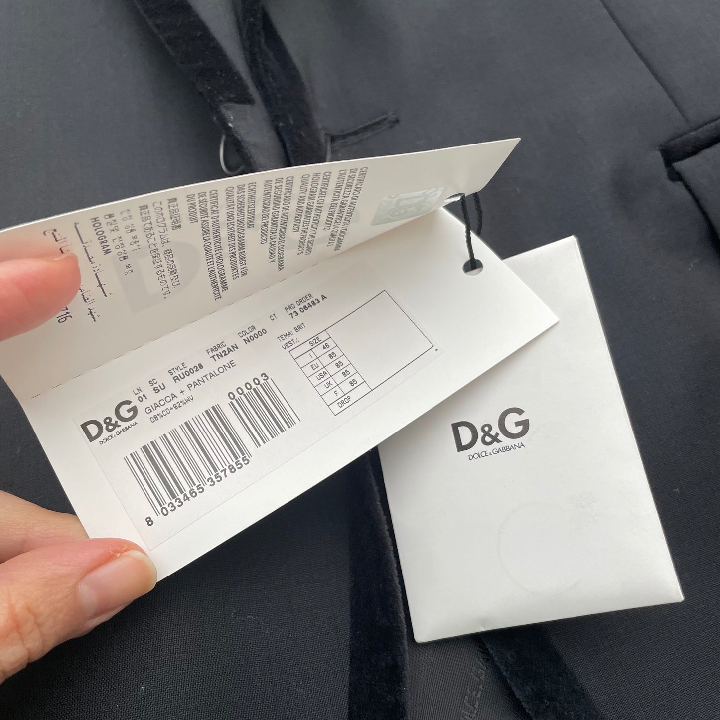 Smoking D&G