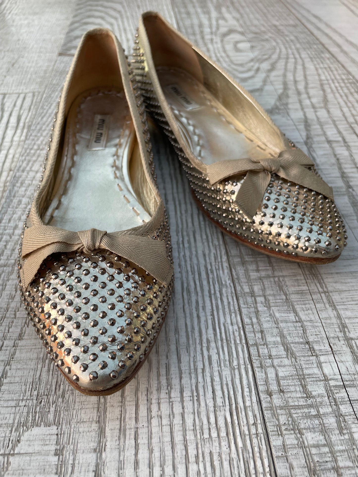 Miu Miu ballerinas