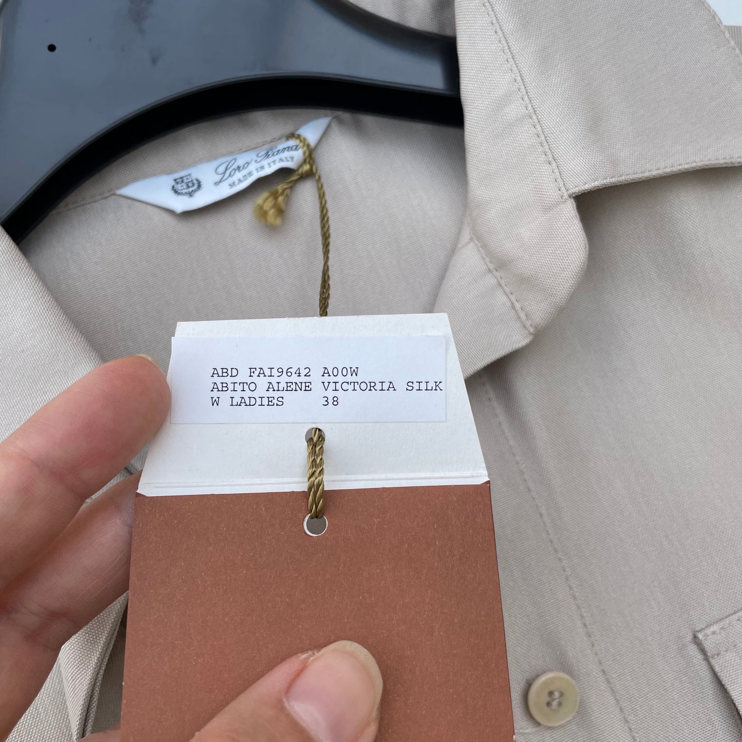 Robe en soie Loro Piana