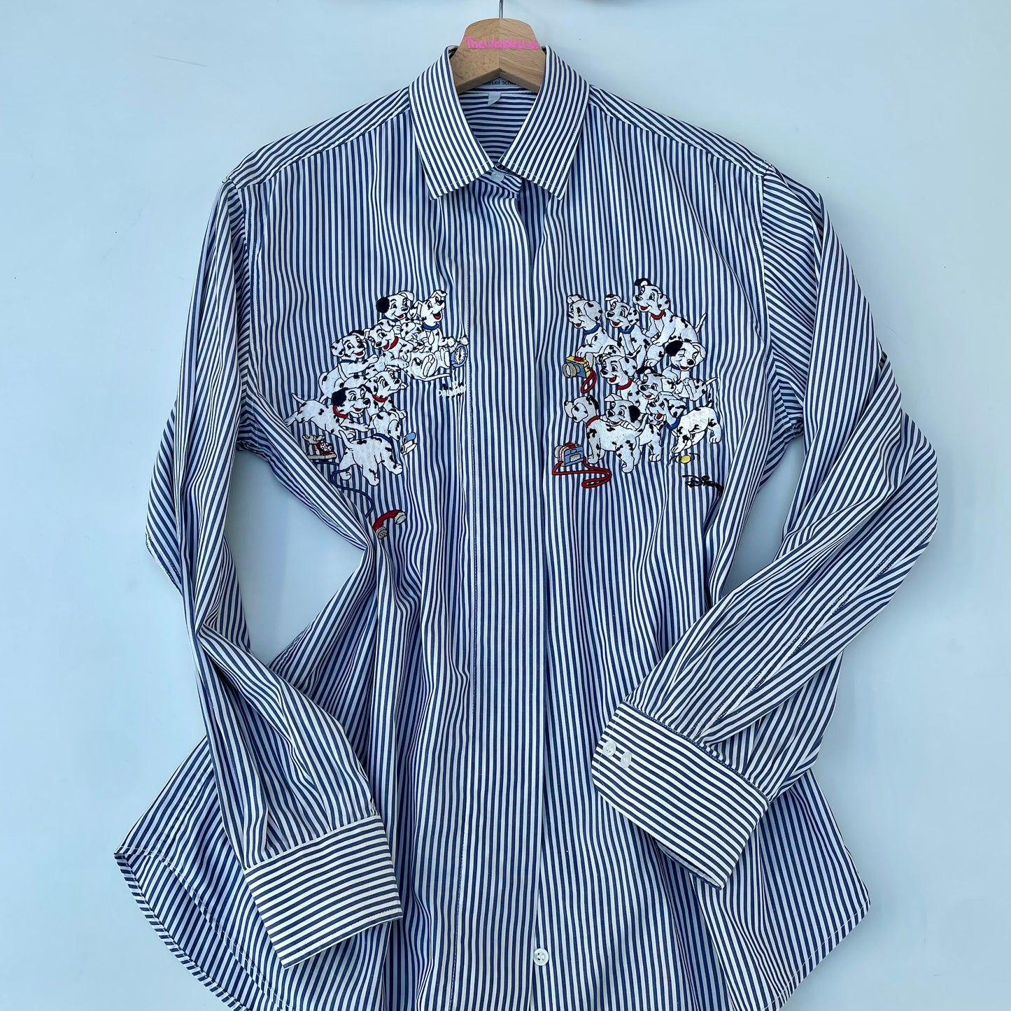 Dalmata shirt a righine