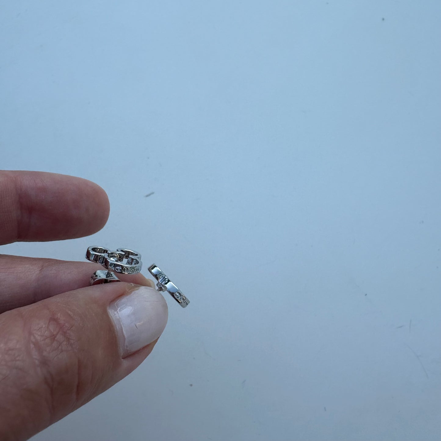 Orecchini argento topolino