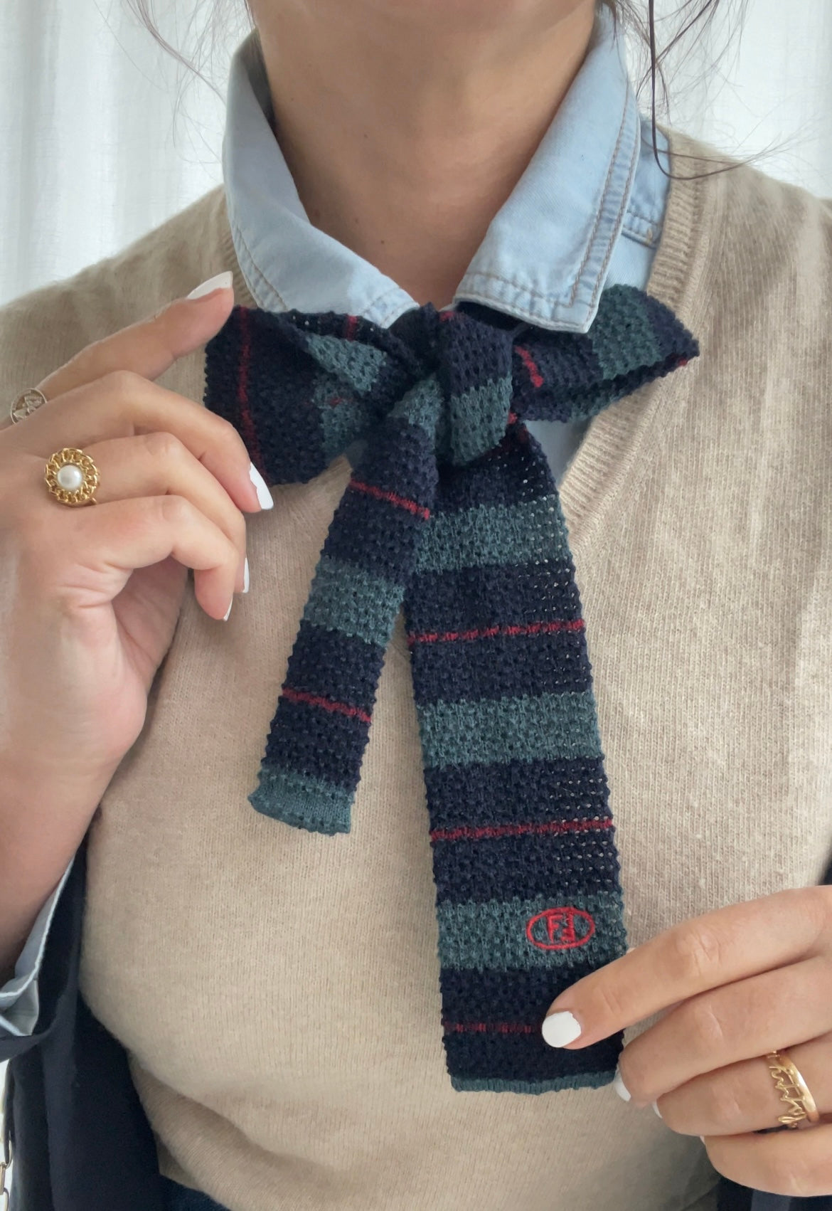 Fendi tie
