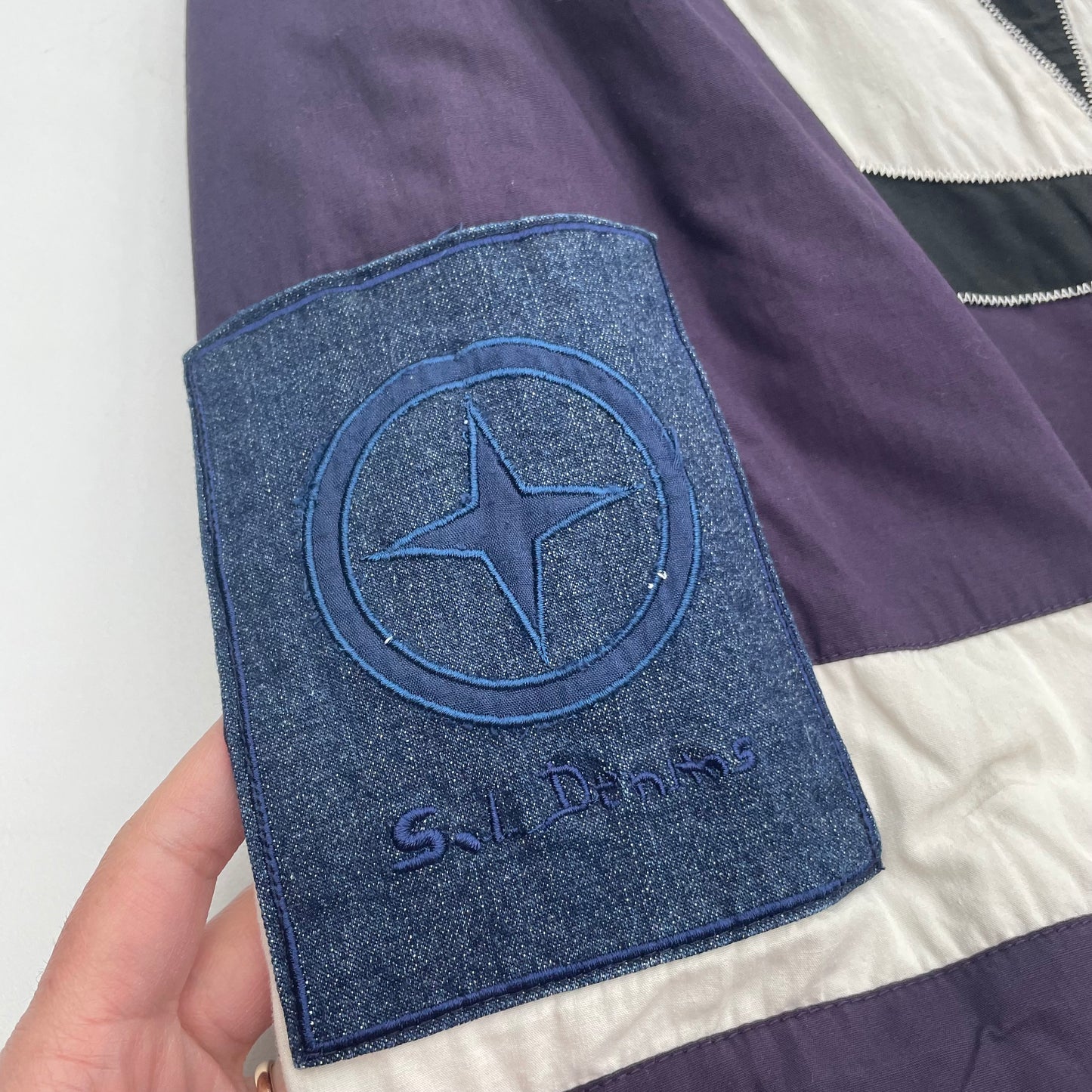 Stone Island reversible denim