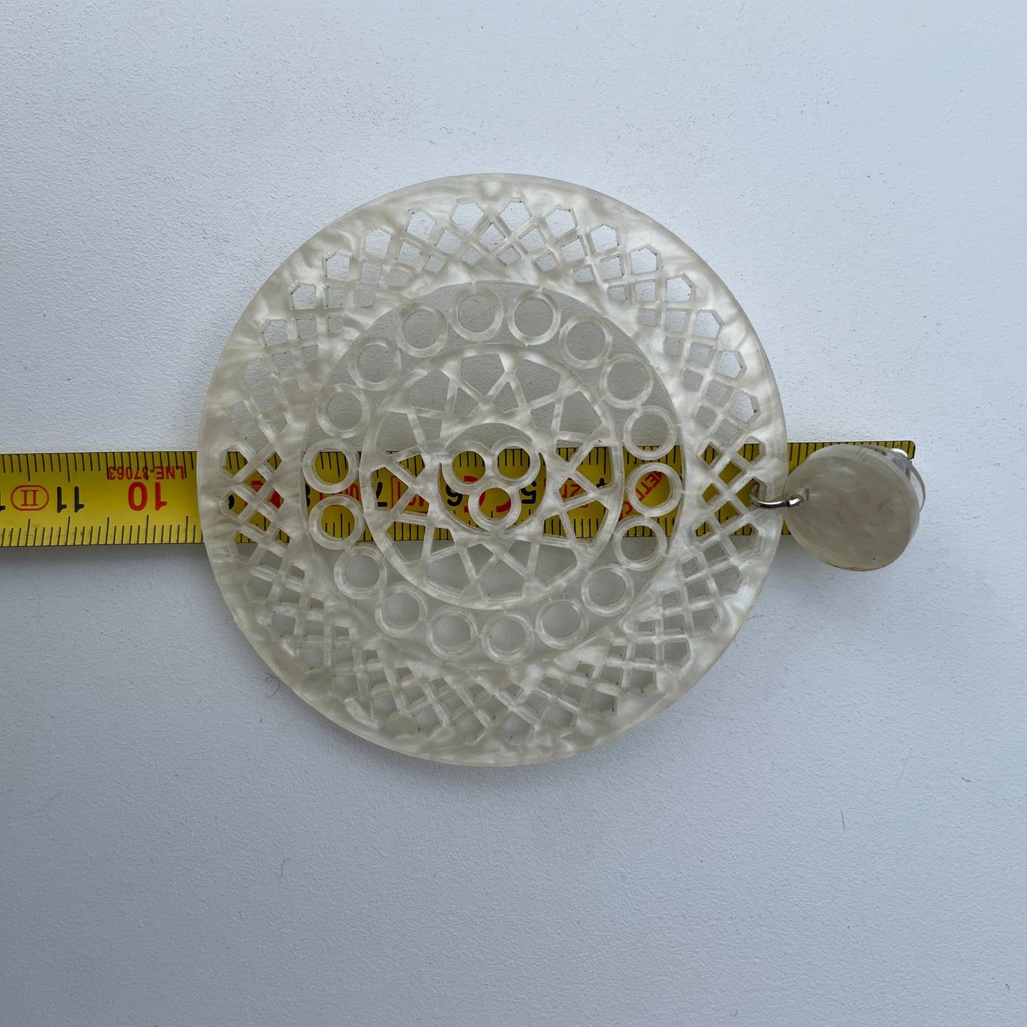 Maxi orecchini geometrici