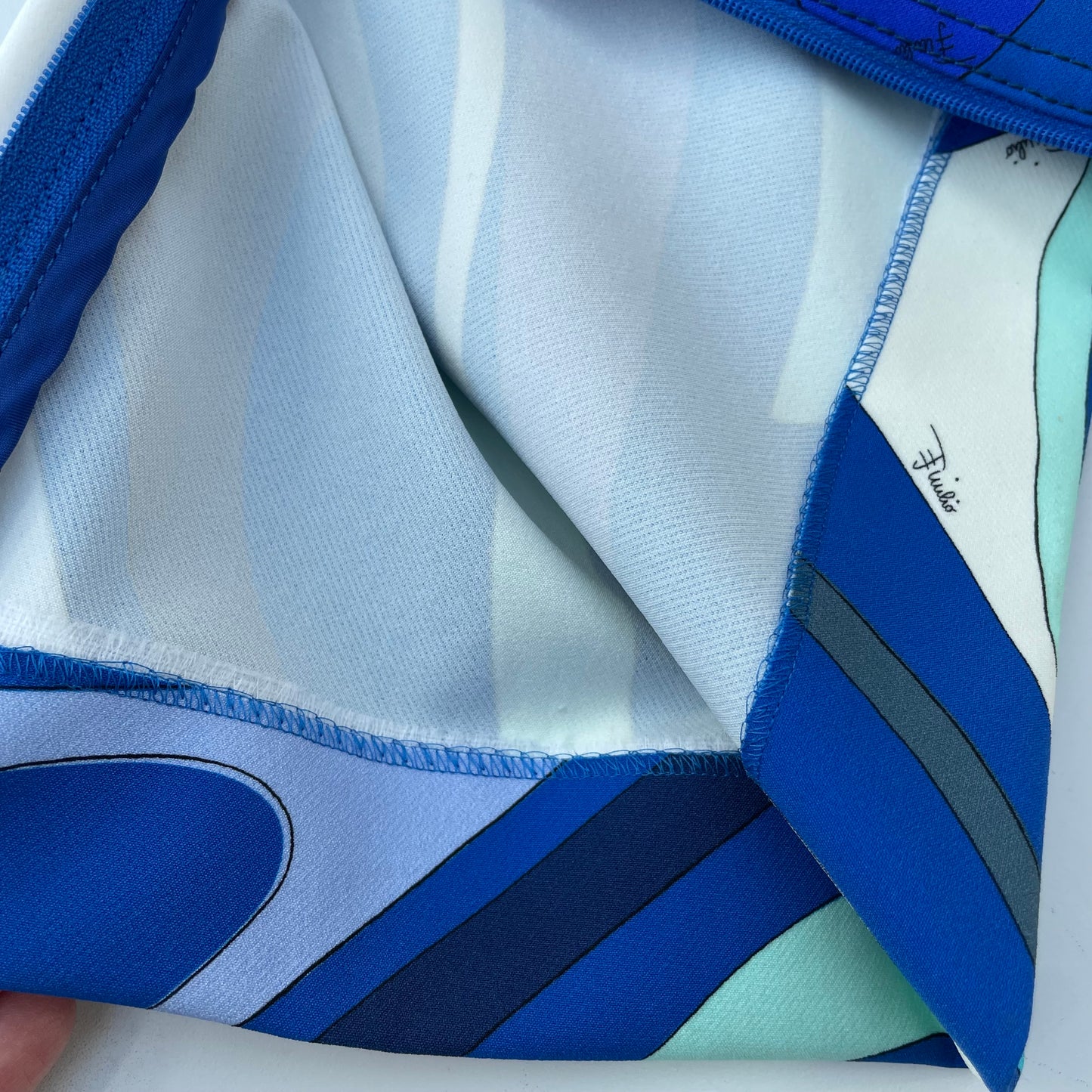 Pucci blue trousers