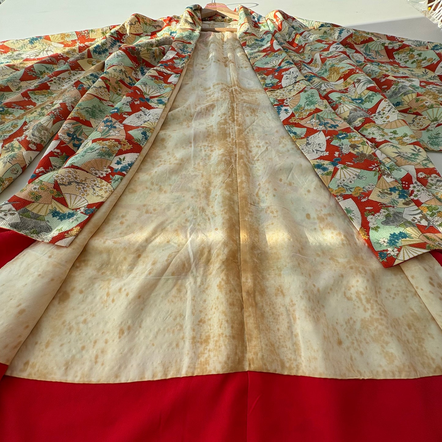 Kimono con ventagli