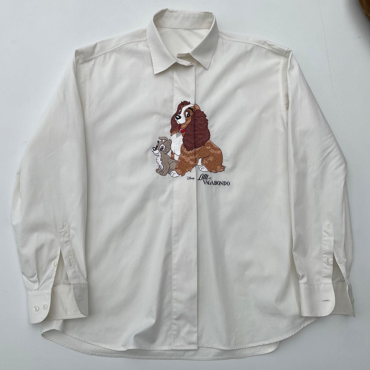 Camicia bianca con Lilli
