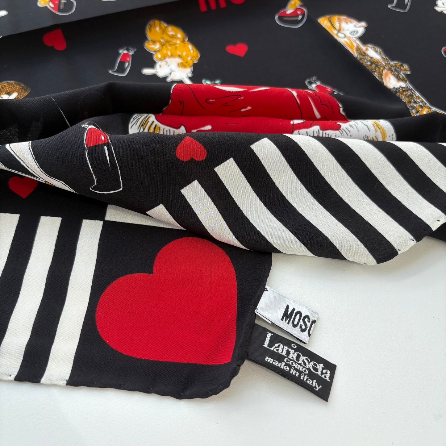 Moschino foulard-Olivia fashionista