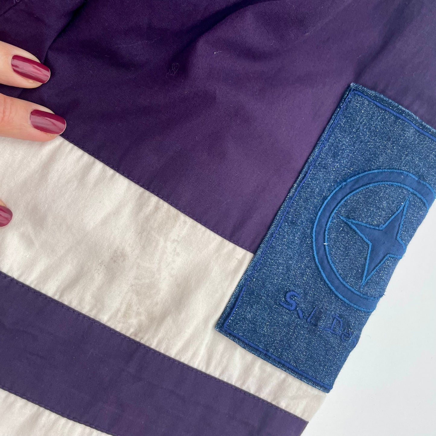 Stone Island reversible denim