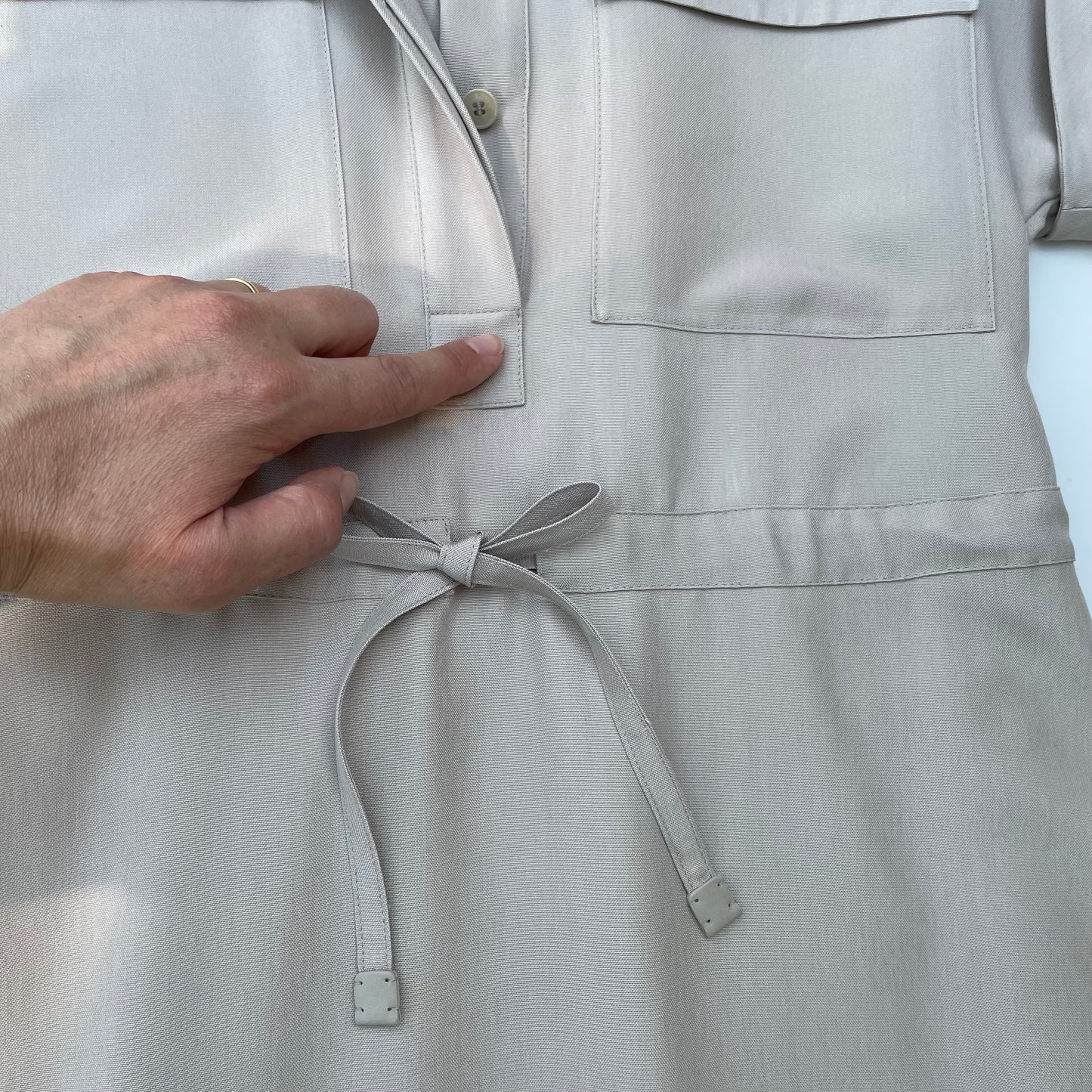 Robe en soie Loro Piana