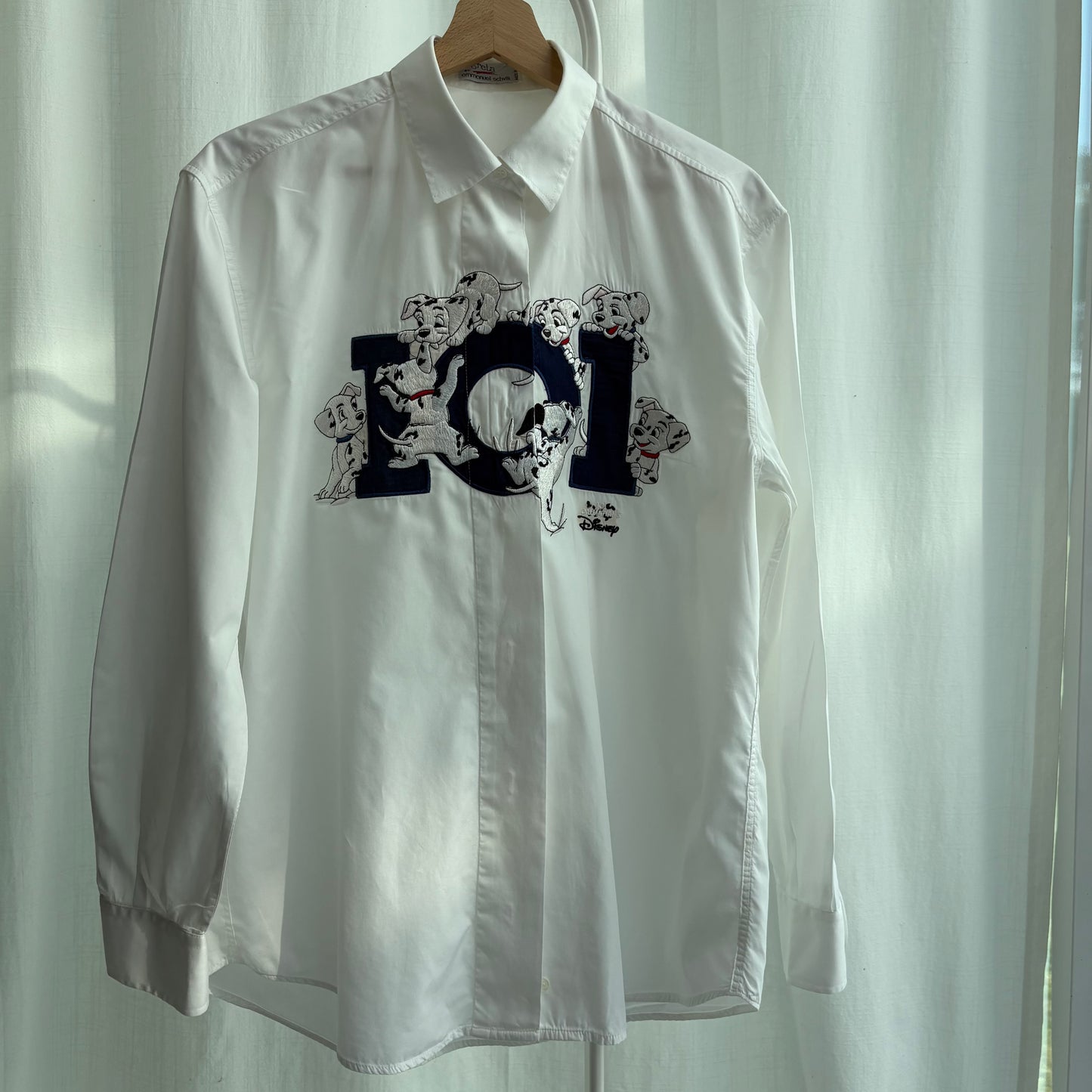 Camicia bianca in popeline 101 dalmata