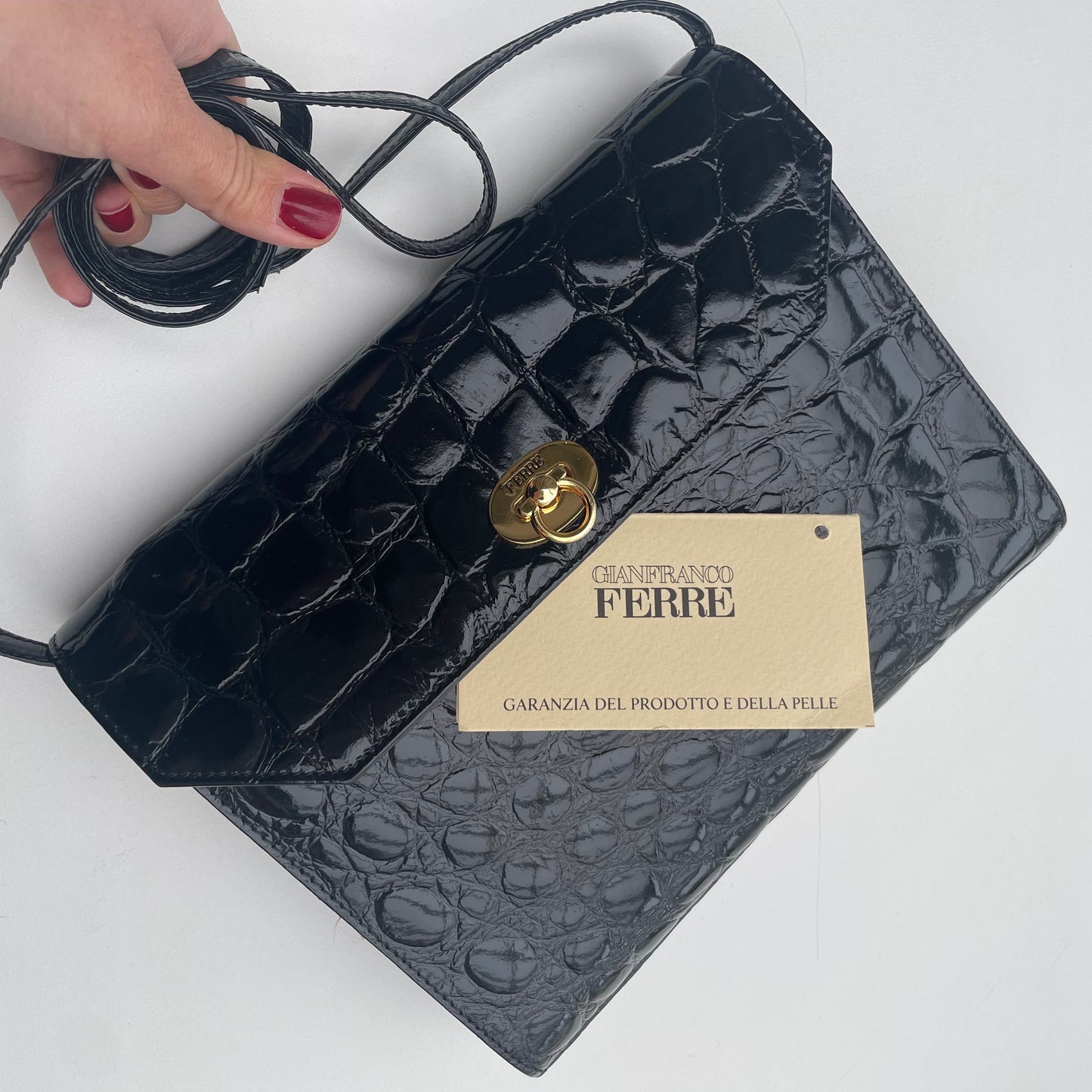 Ferre croco bag