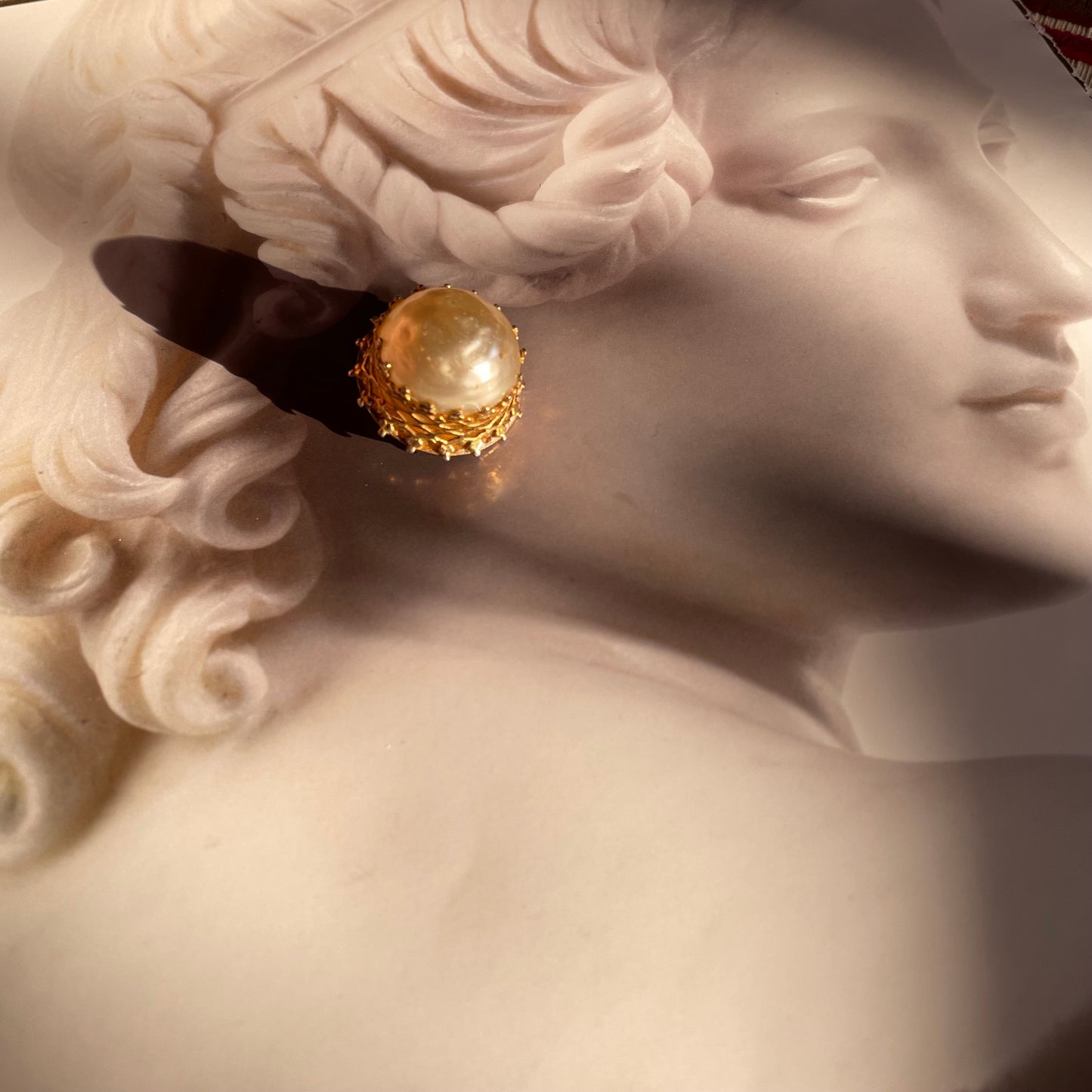 Irregular pearl clips