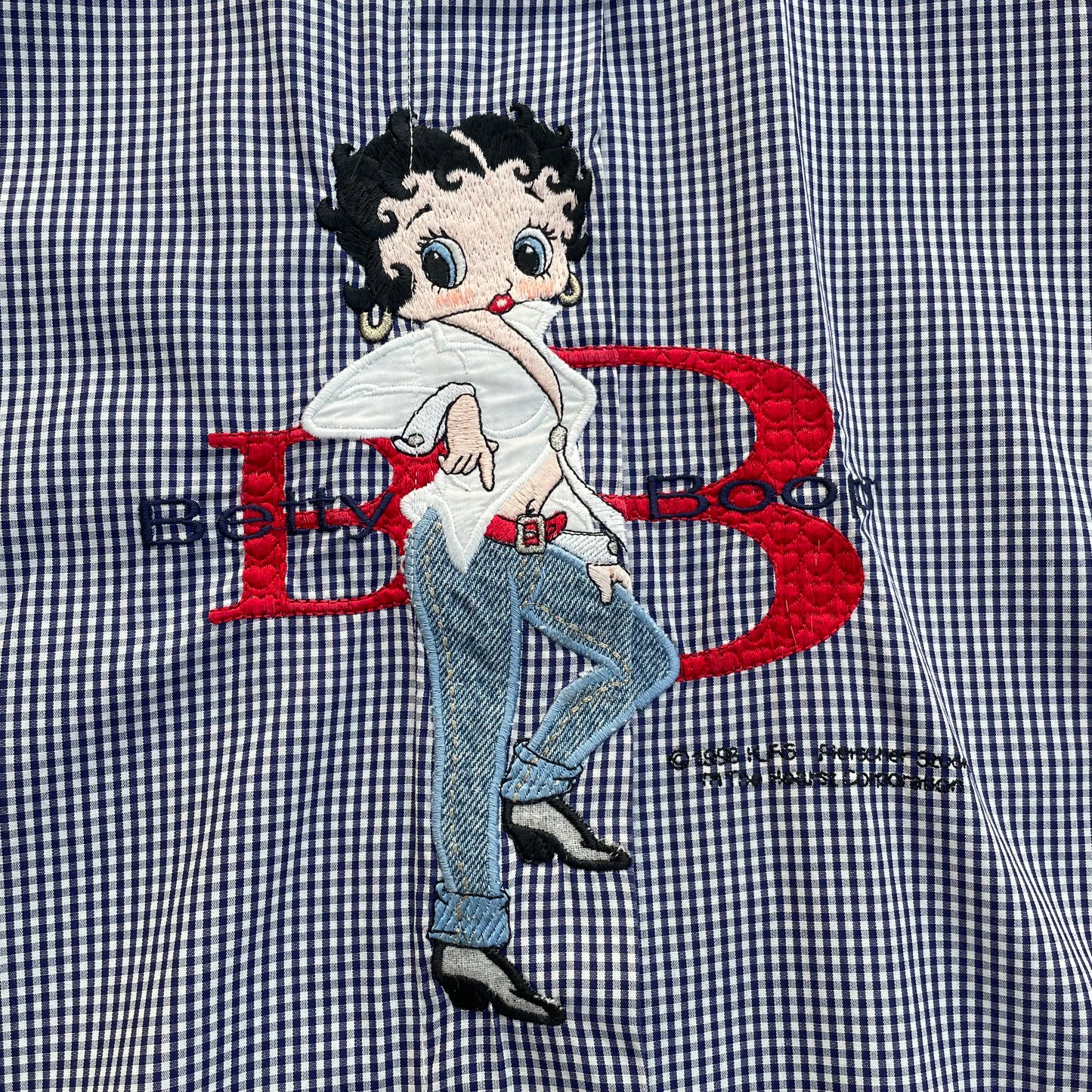 Betty Boop a quadretti vichy