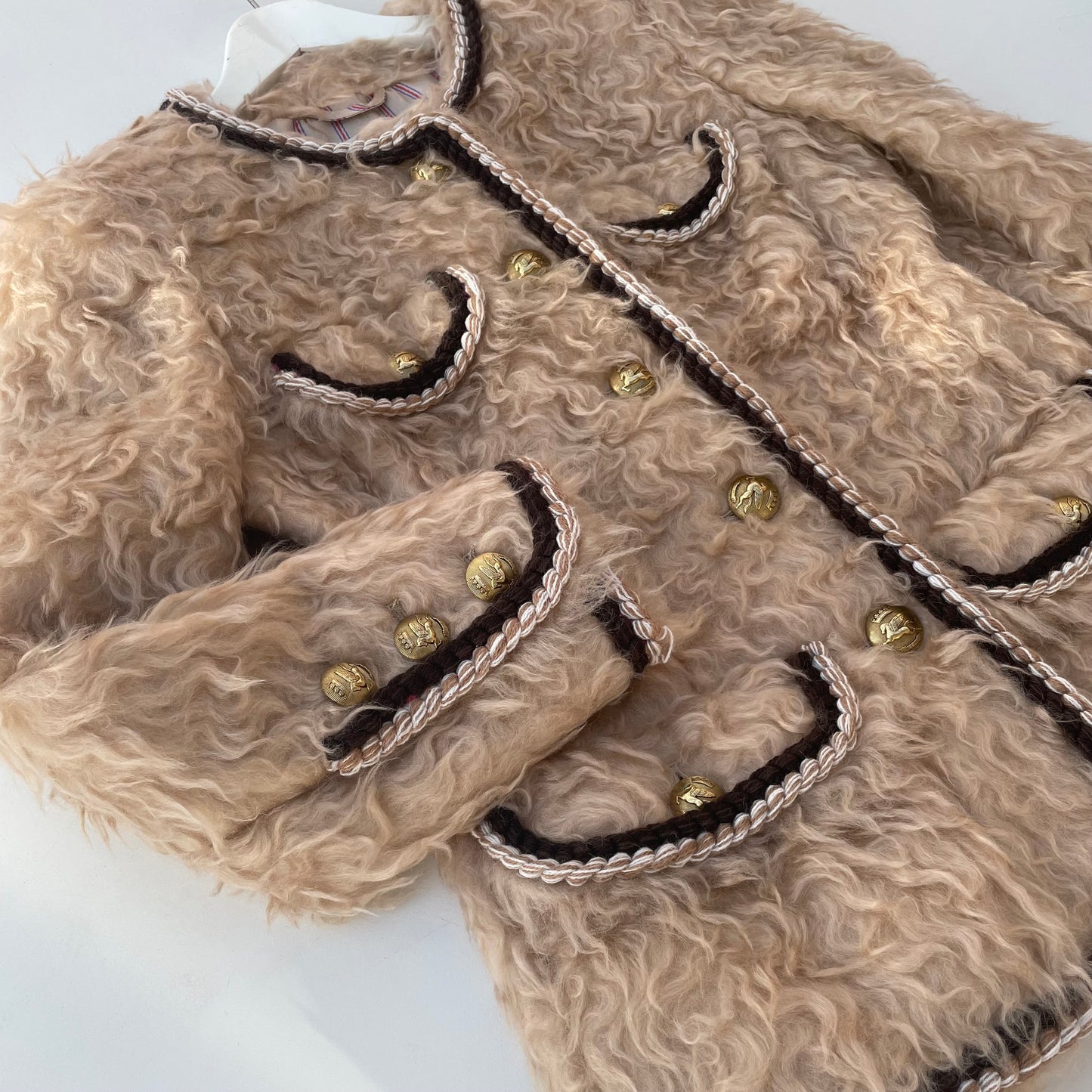 Veste en peau lainée Etro