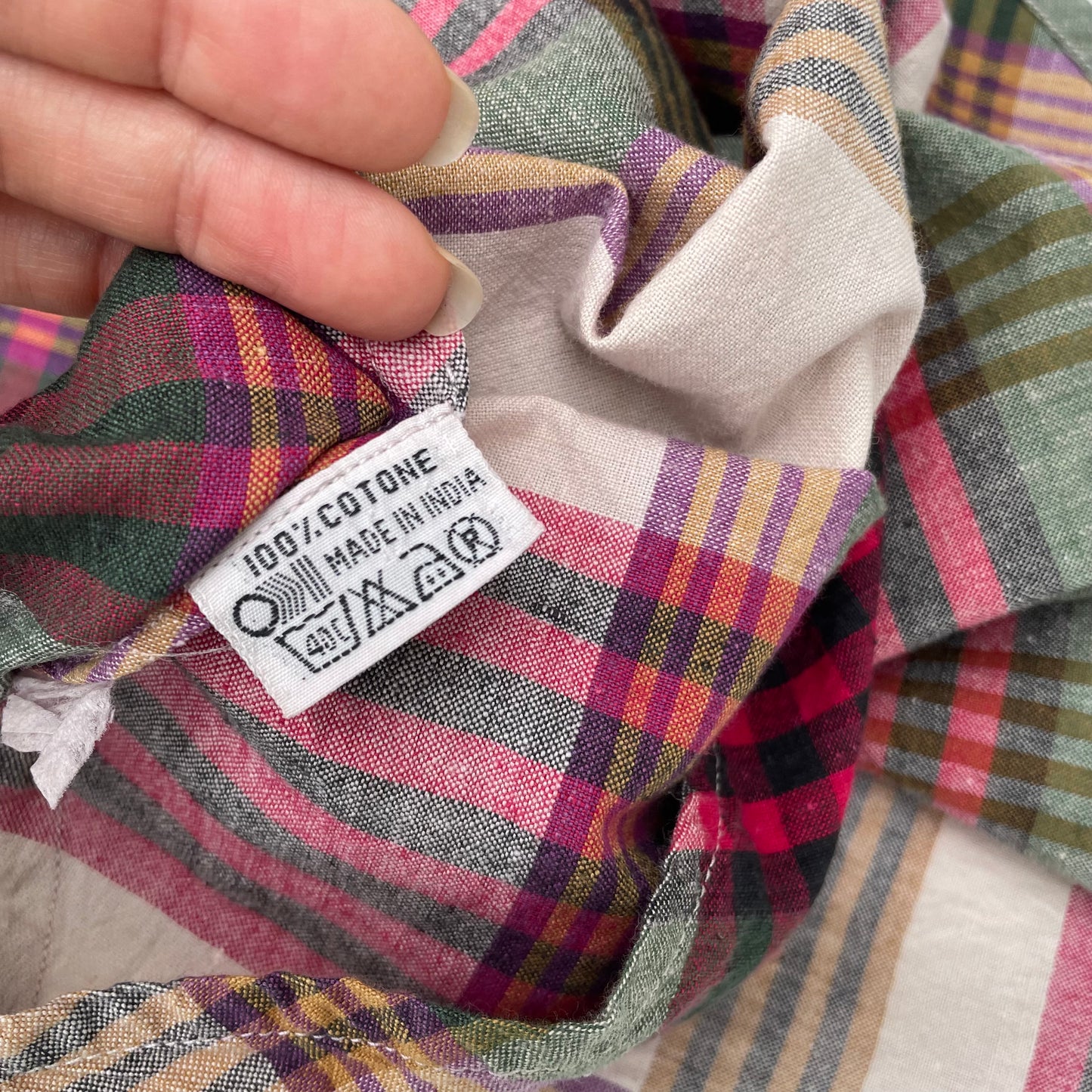 Madras dress