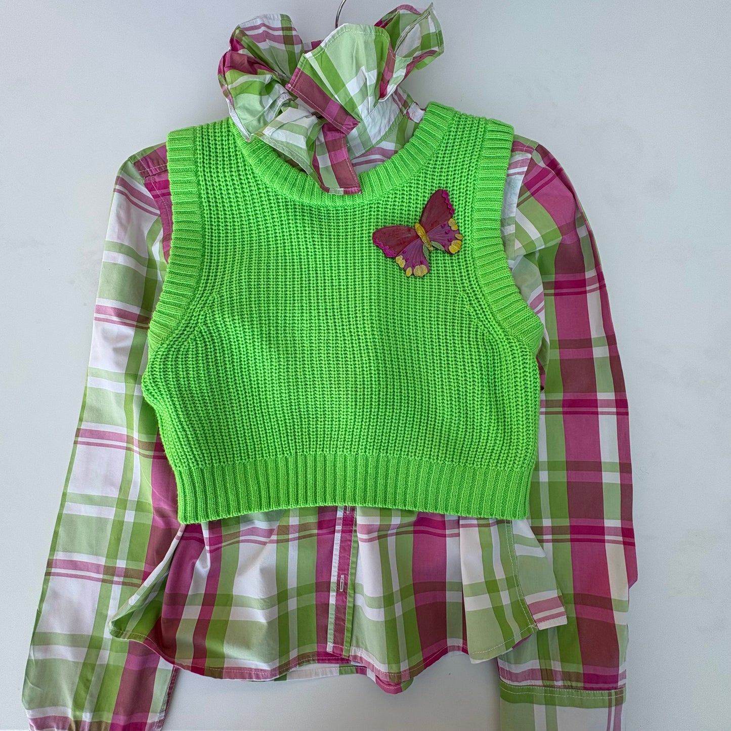 Combo gilet e sbarazzina