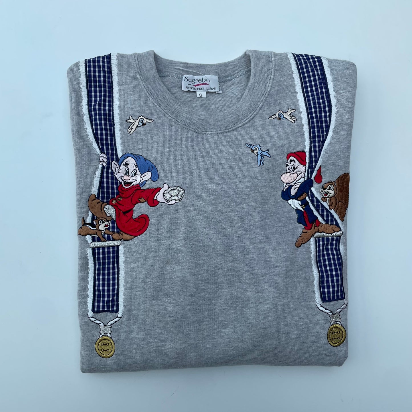 7 Dwarfs Suspenders Sweatshirt