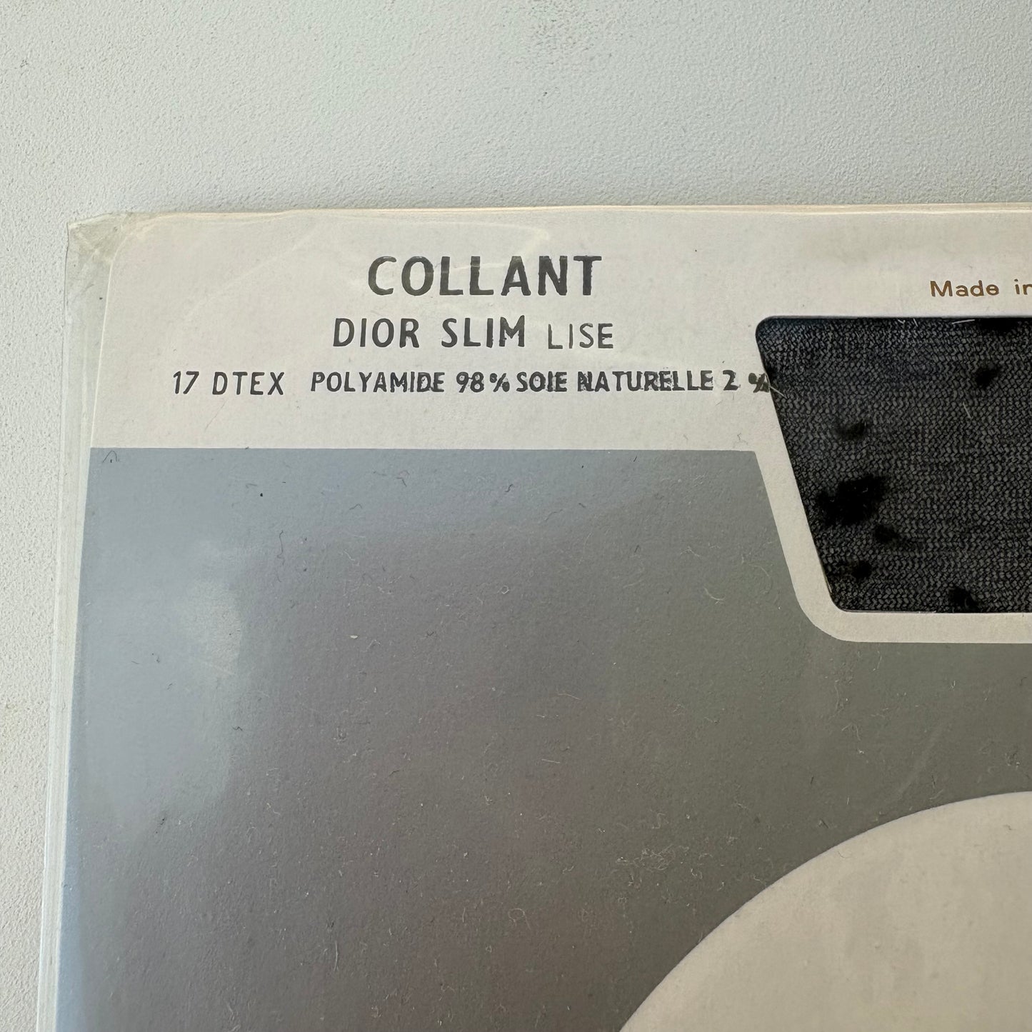 Collant Dior con bolle