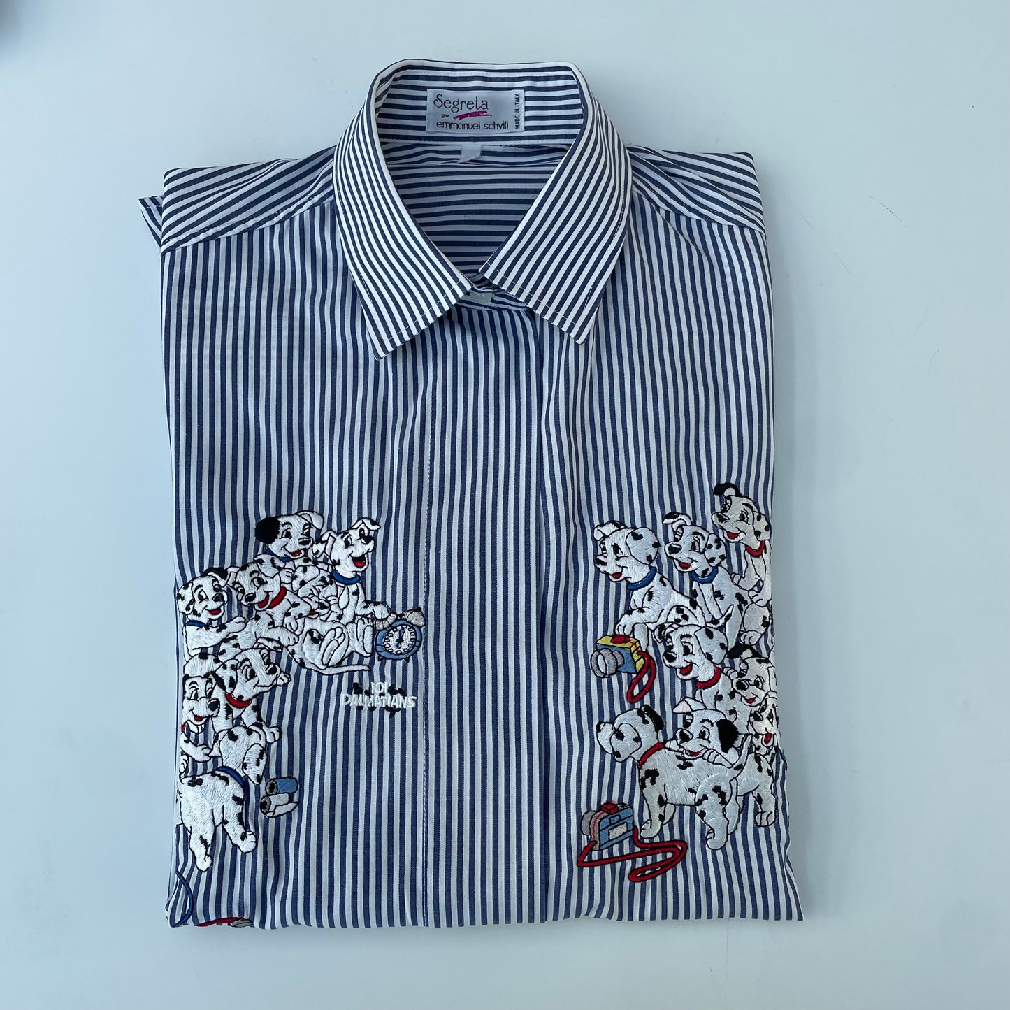 Dalmata shirt a righine