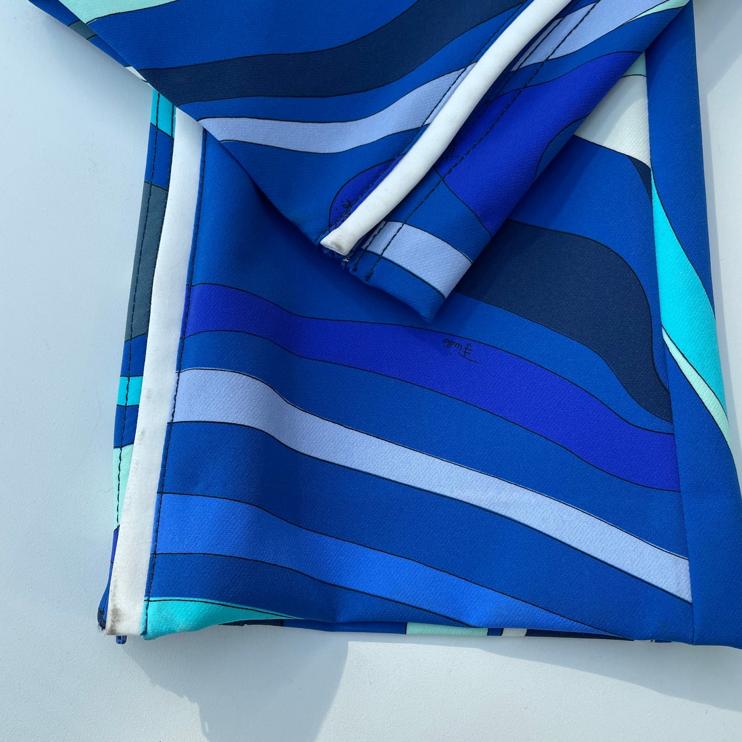 Pucci blue trousers