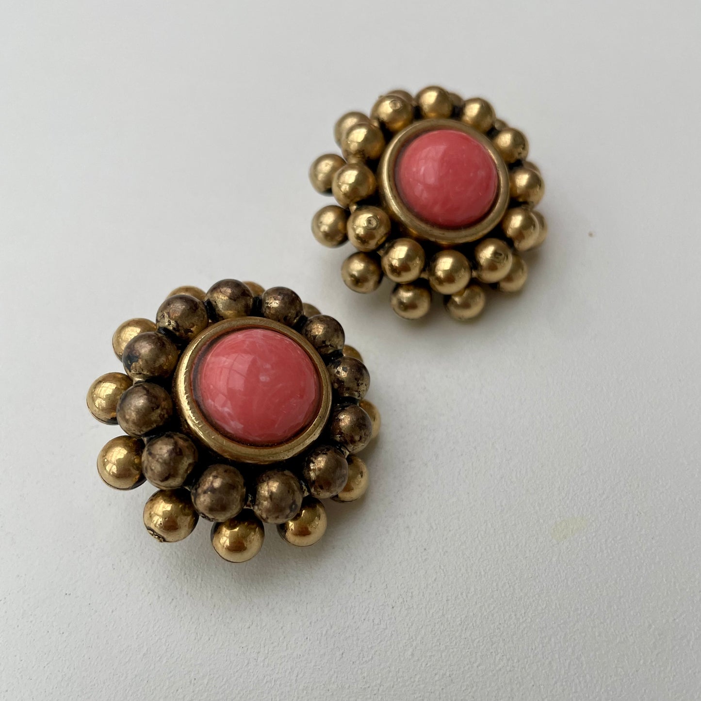 Two-tone earrings