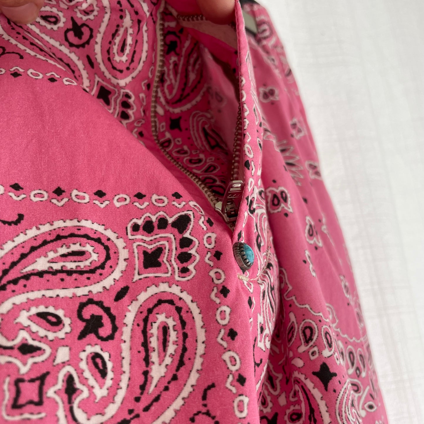 Pantalon à imprimé cachemire