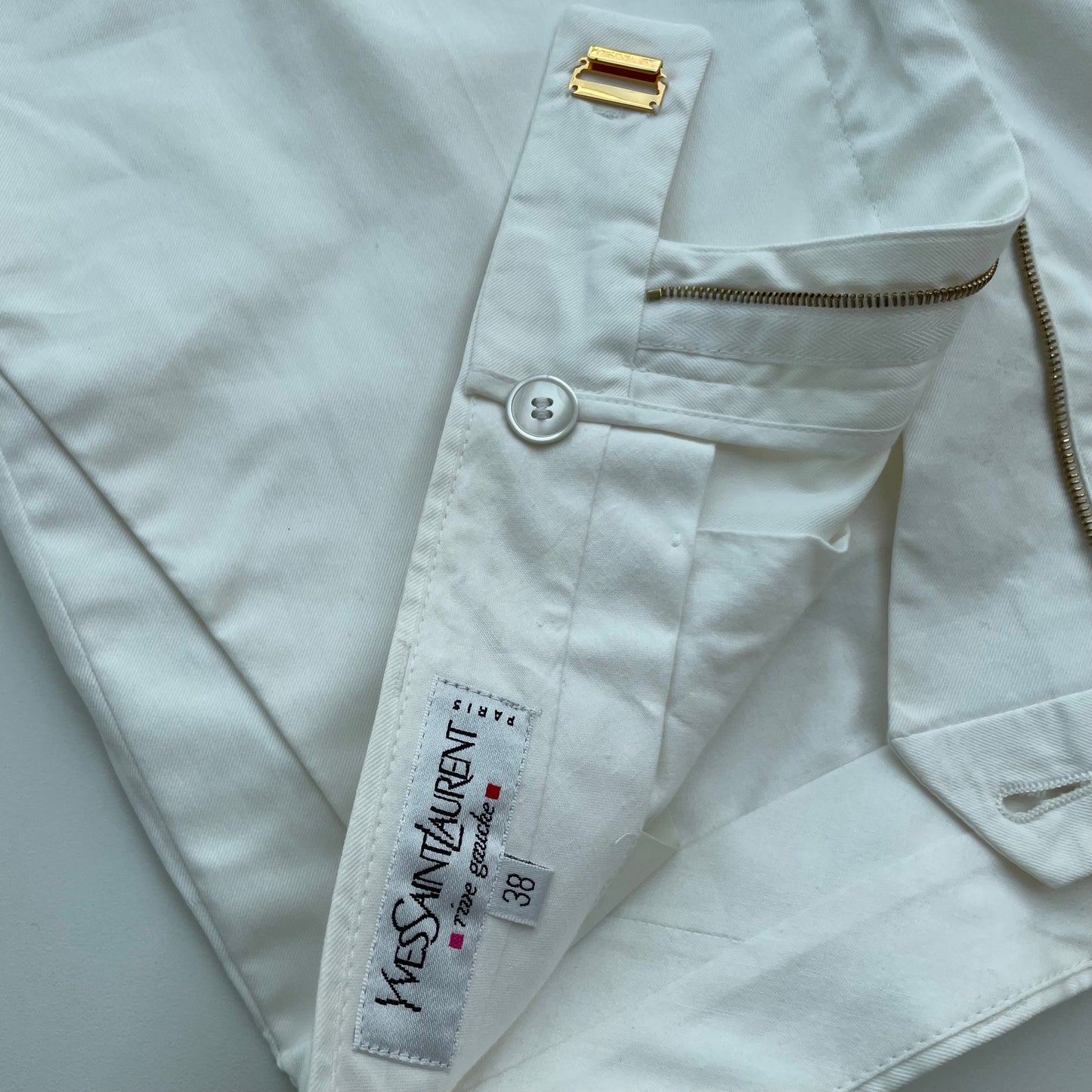 YSL pantaloni dritti