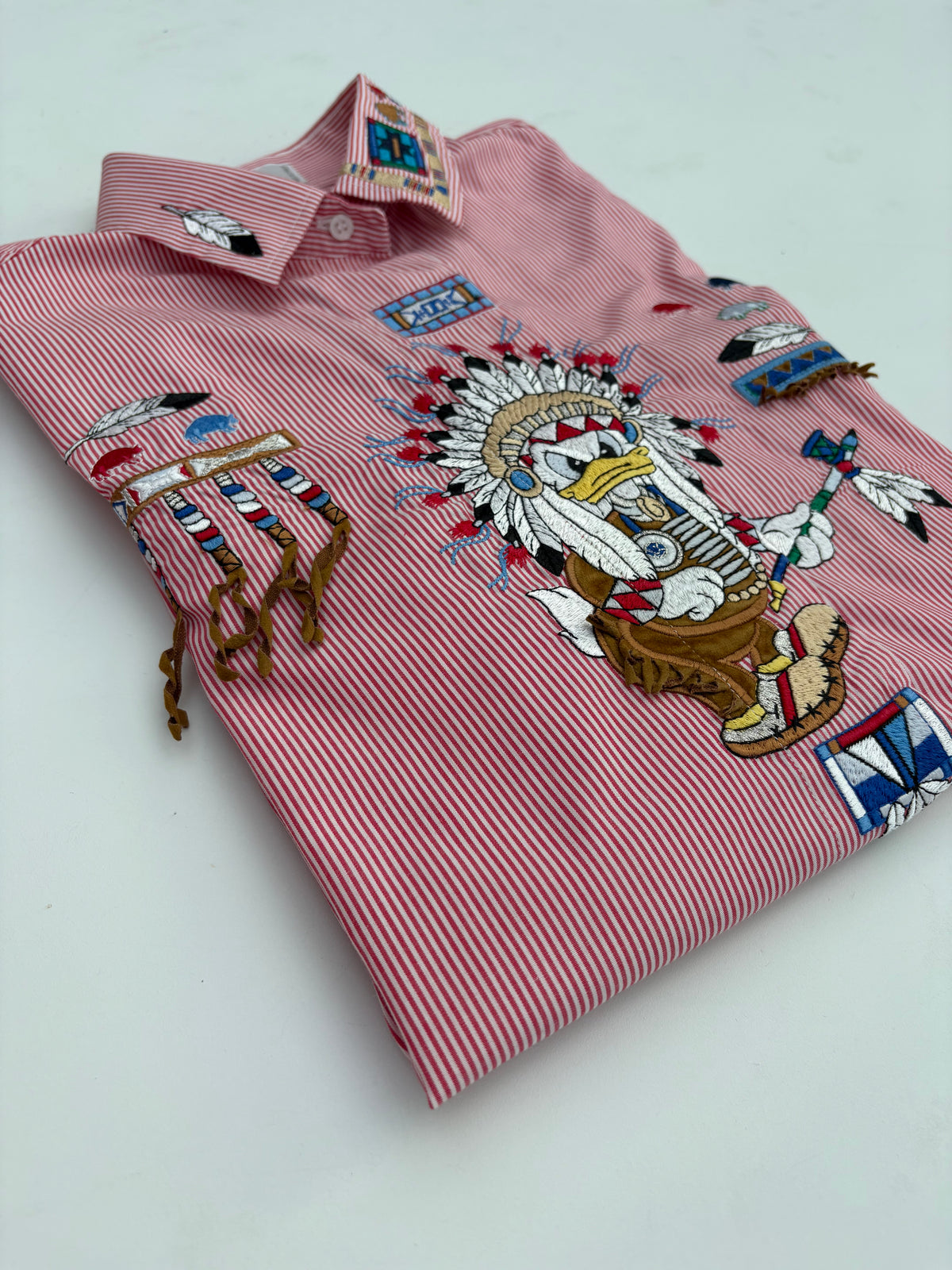 Camicia Schvili con Paperino sioux