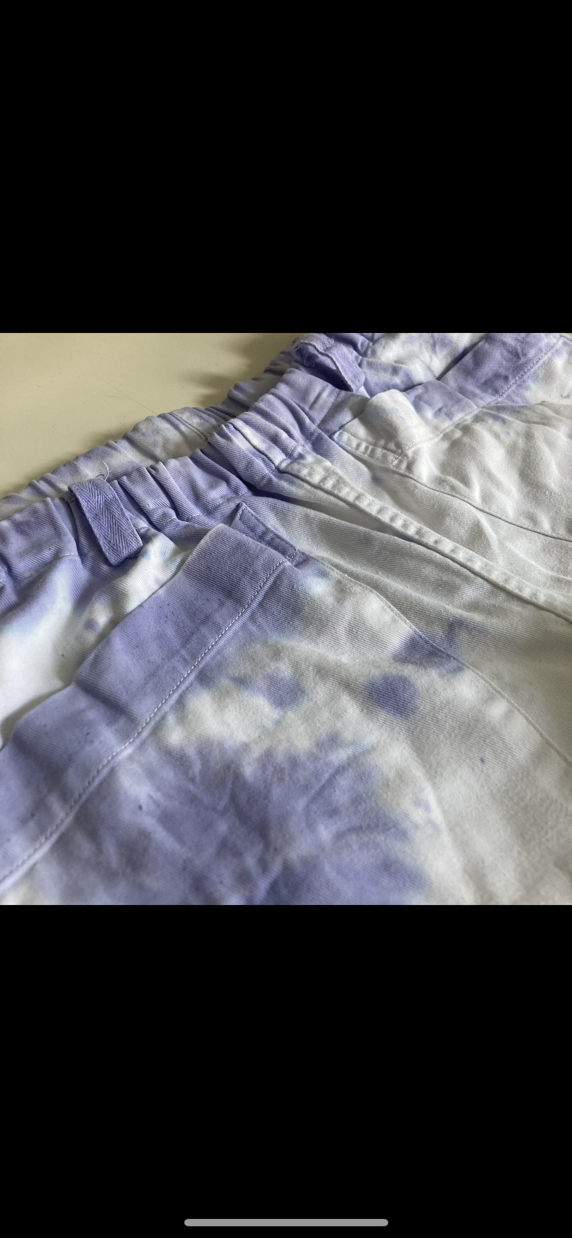 Pantalon de travail tie-dye