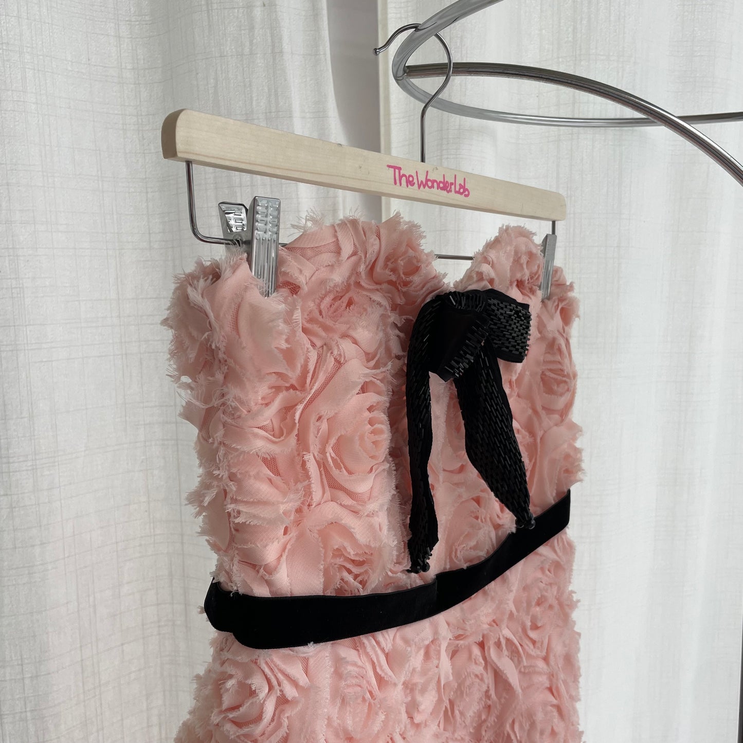 Dress with roses