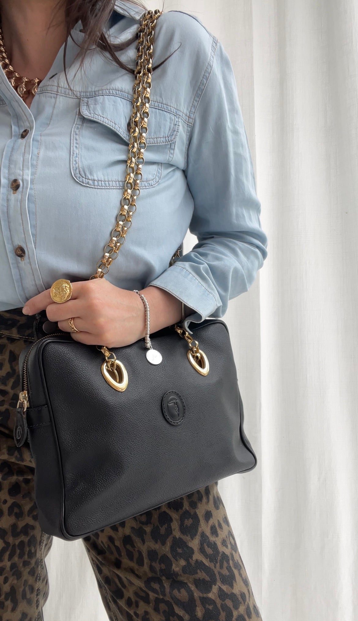 Trussardi bag catene