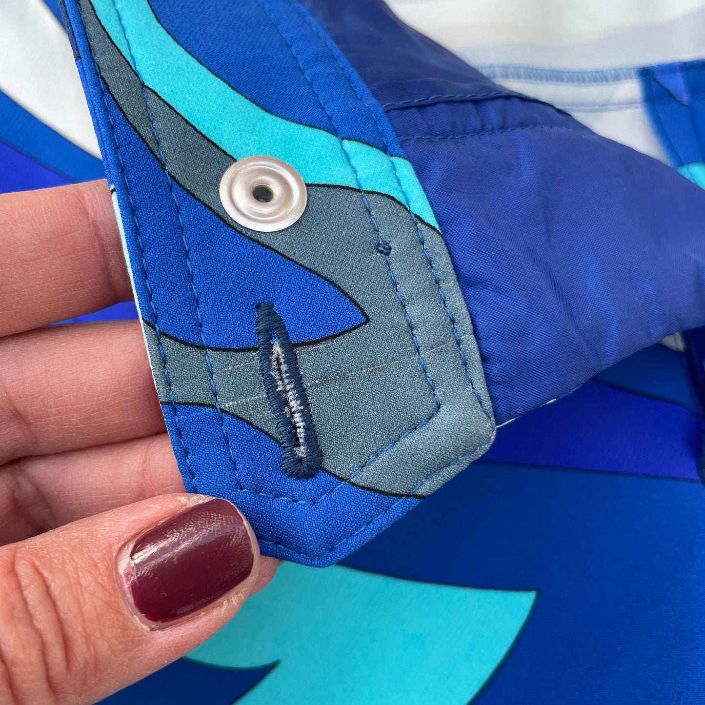 Pucci blue trousers