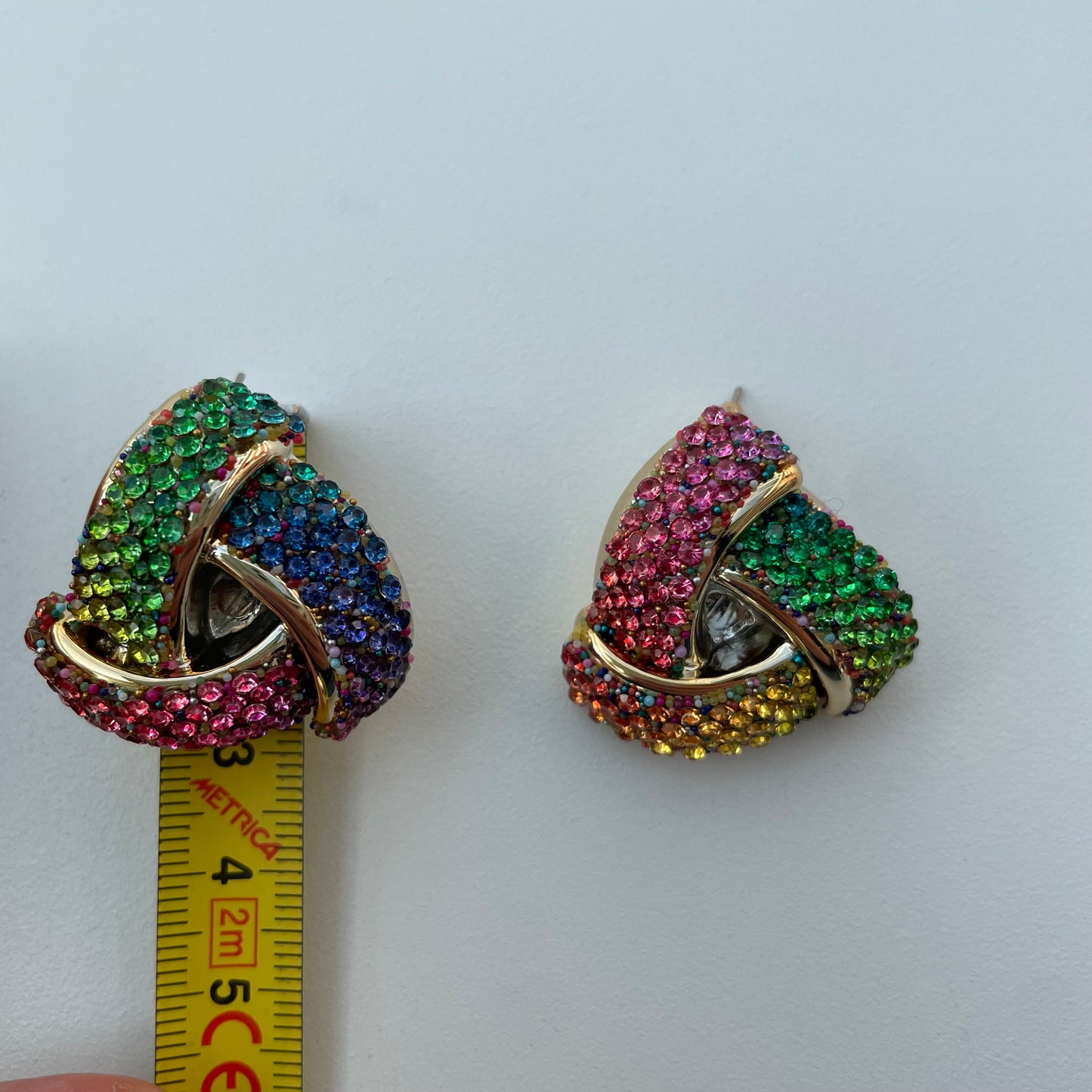 Boucles d'oreilles arc-en-ciel